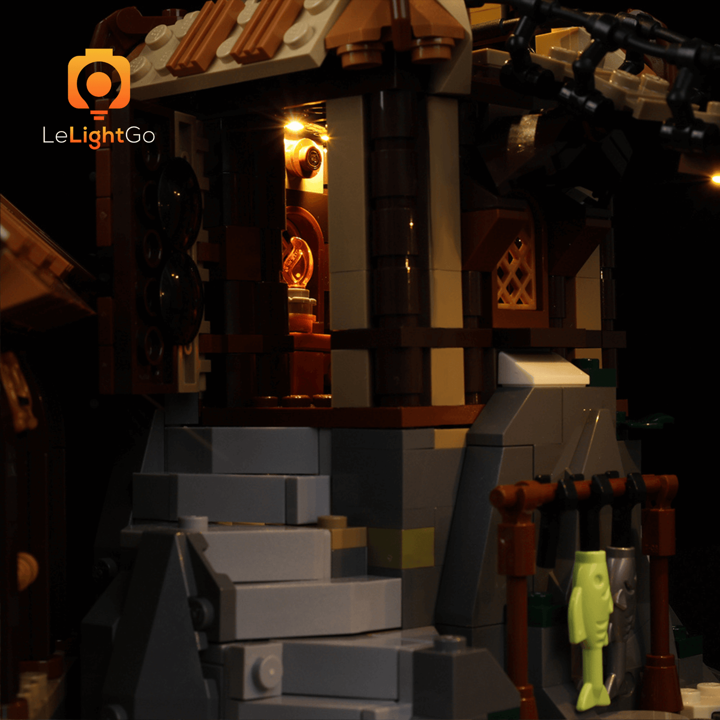Light Kit For Viking Village 21343