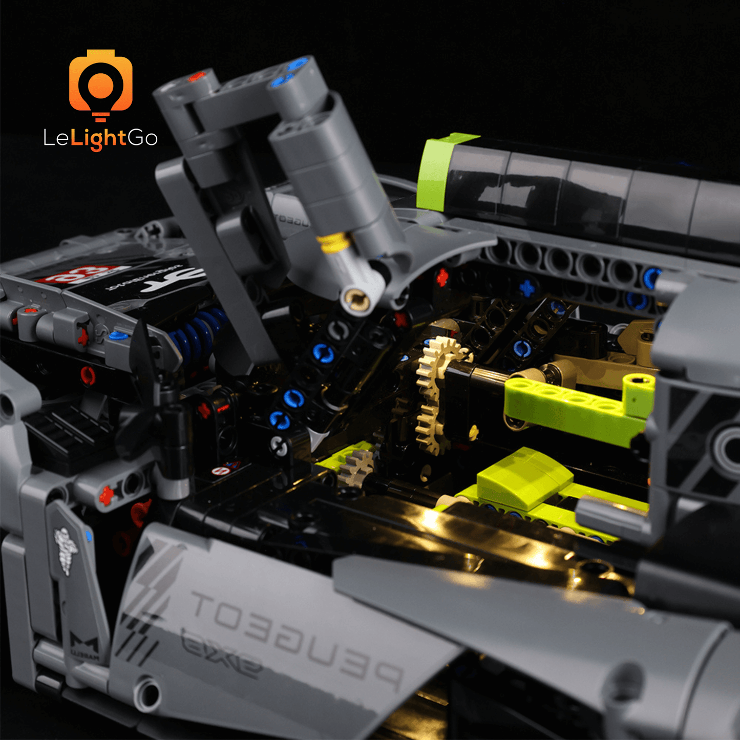 Light Kit For PEUGEOT 9X8 24H Le Mans Hybrid Hypercar 42156