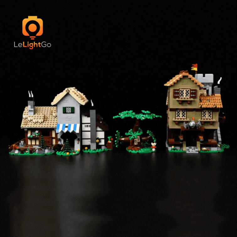 Light Kit For Medieval Town Square 10332