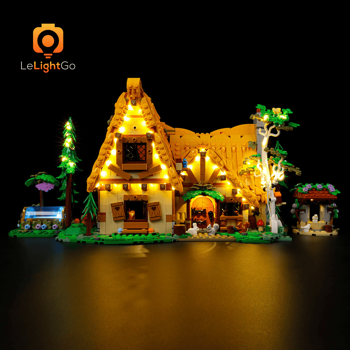 Light Kit For Snow White and the Seven Dwarfs' Cottage 43242