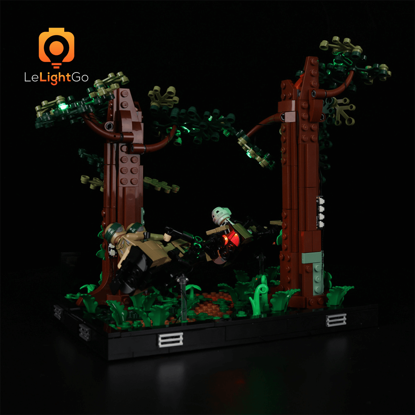 Light Kit For Endor Speeder Chase Diorama 75353