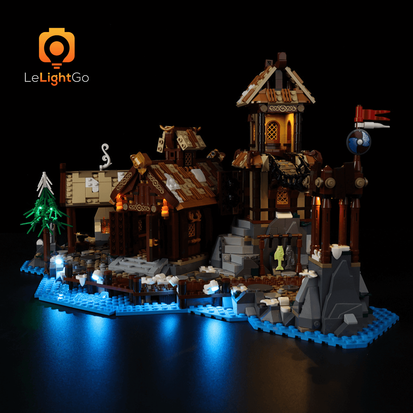 Light Kit For Viking Village 21343