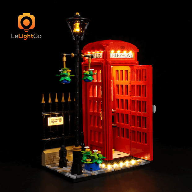 Light Kit For Red London Telephone Box 21347