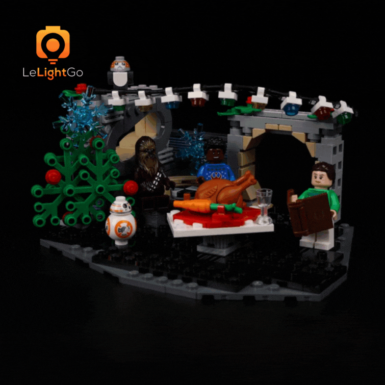Light Kit For Millennium Falcon Holiday Diorama 40658