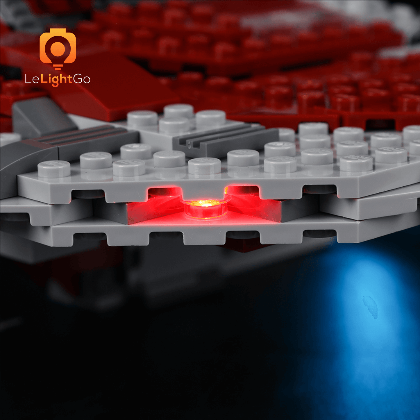 Light Kit For Ahsoka Tano's T-6 Jedi Shuttle 75362