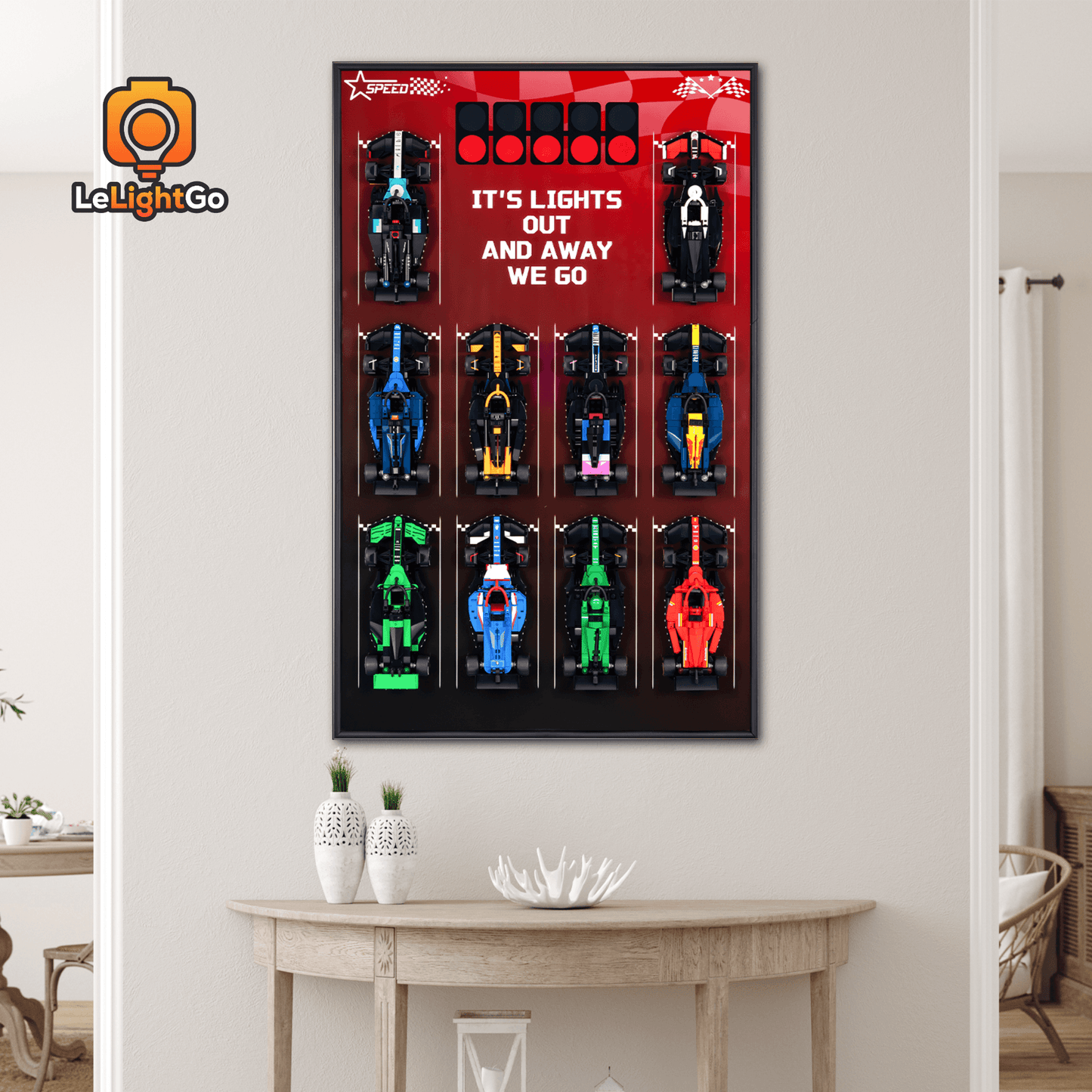 Display Wall-Mount for F1 Race Car 77242-77251