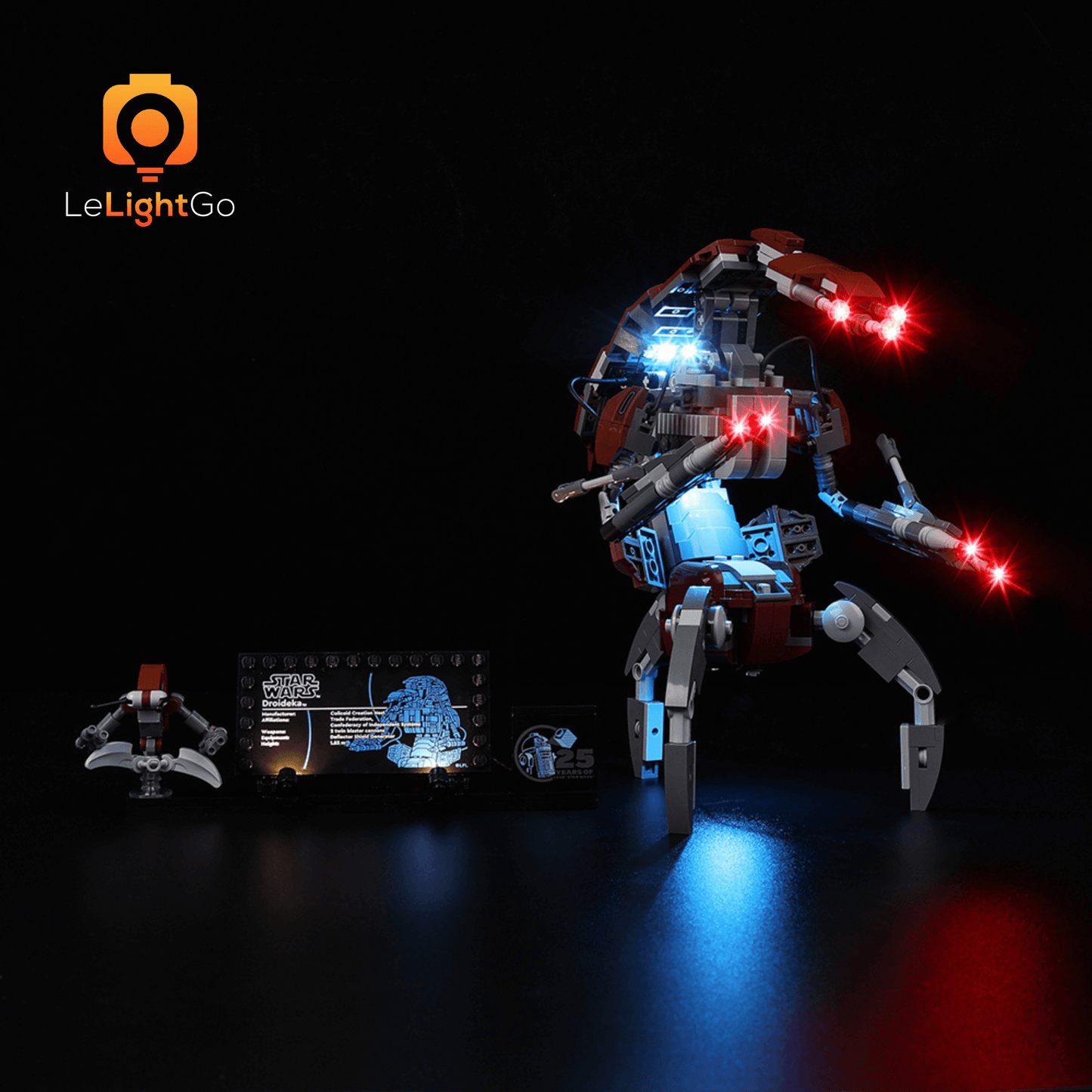 Light Kit For Droideka 75381