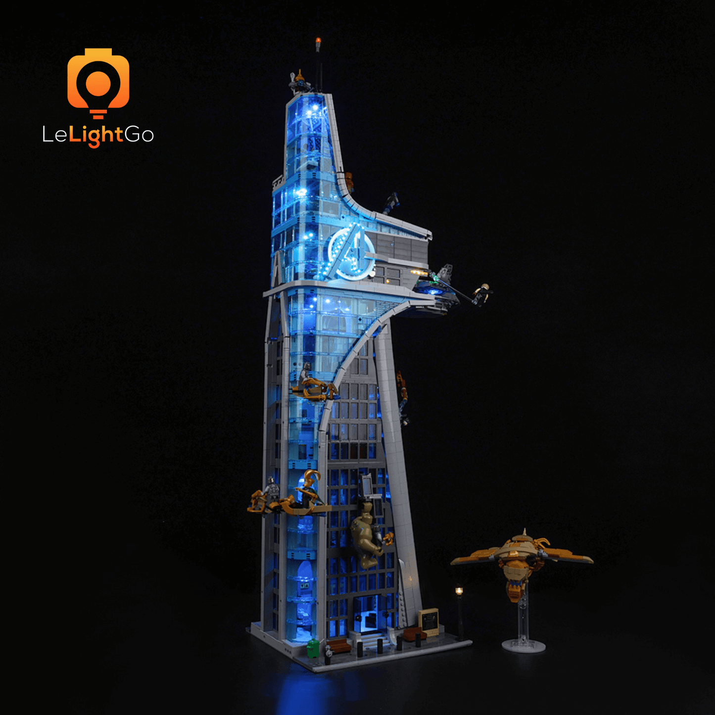 Light Kit For Avengers Tower 76269