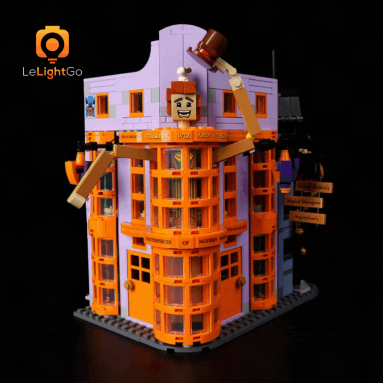 Light Kit For Diagon Alley: Weasleys' Wizard Wheezes 76422