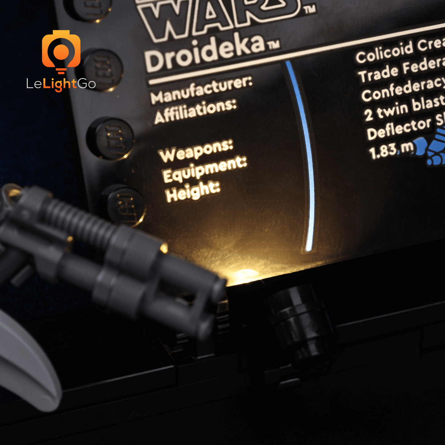 Light Kit For Droideka 75381