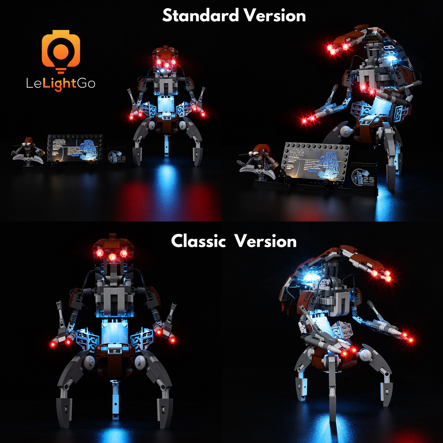 Light Kit For Droideka 75381
