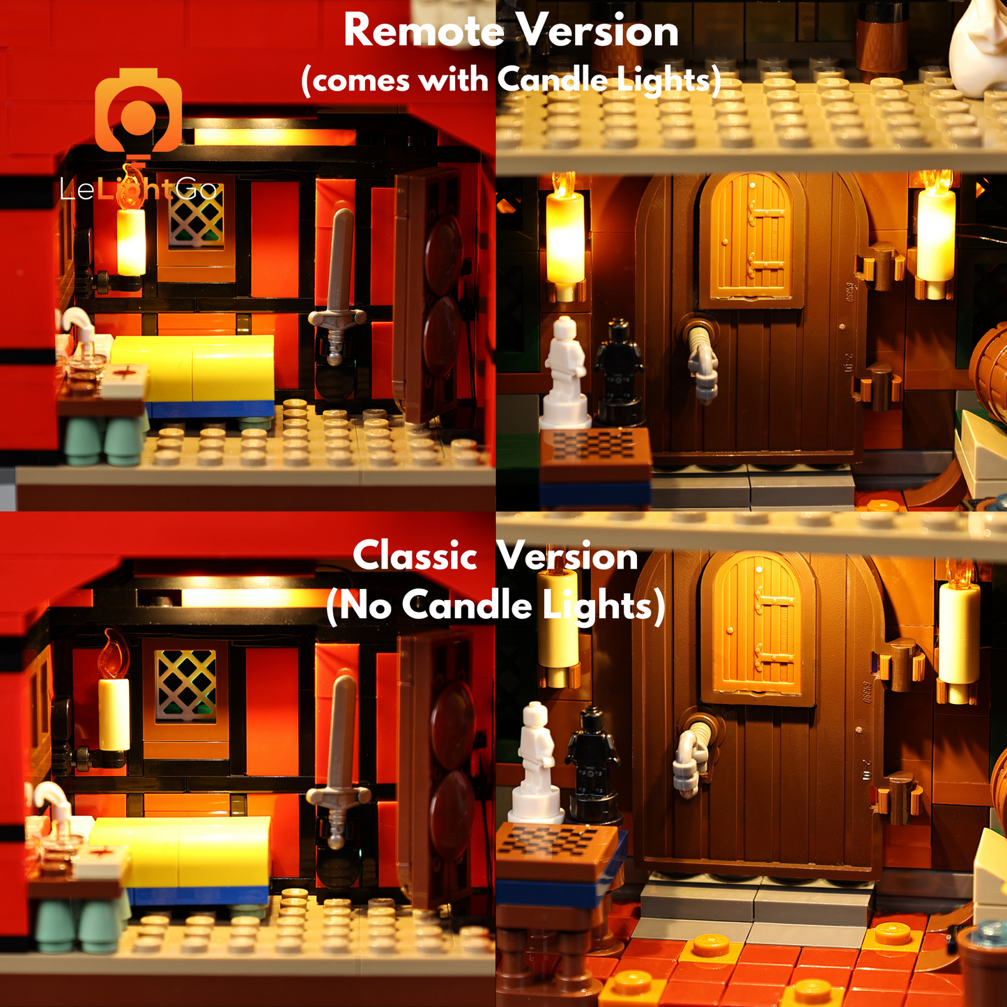 Light Kit For Medieval Town Square 10332