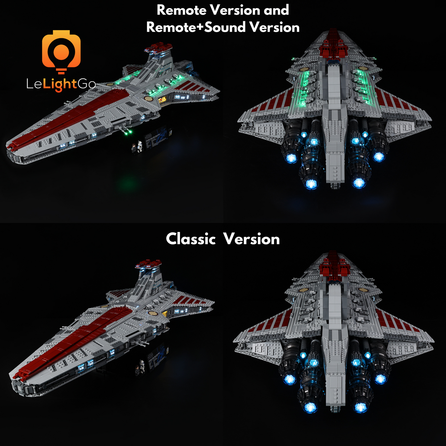 Light Kit For Venator-Class Republic Attack Cruiser 75367