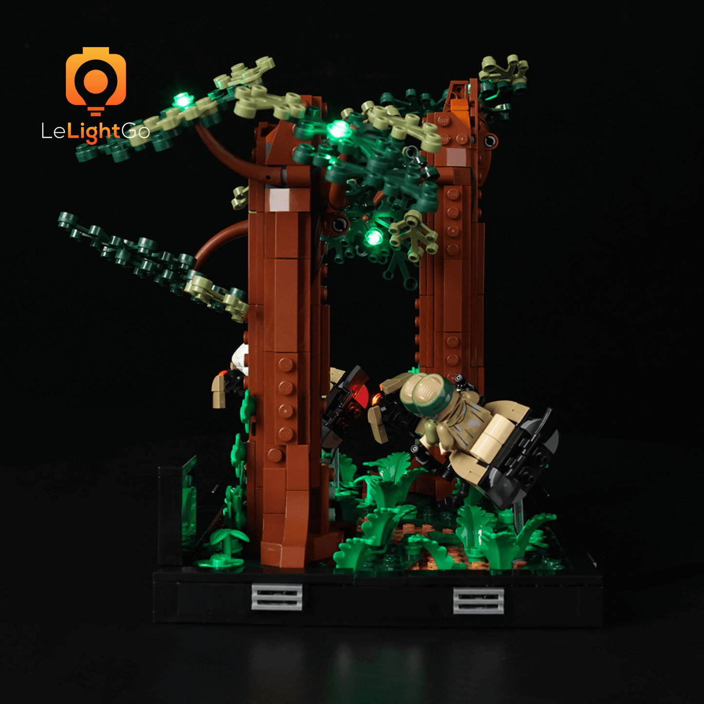 Light Kit For Endor Speeder Chase Diorama 75353