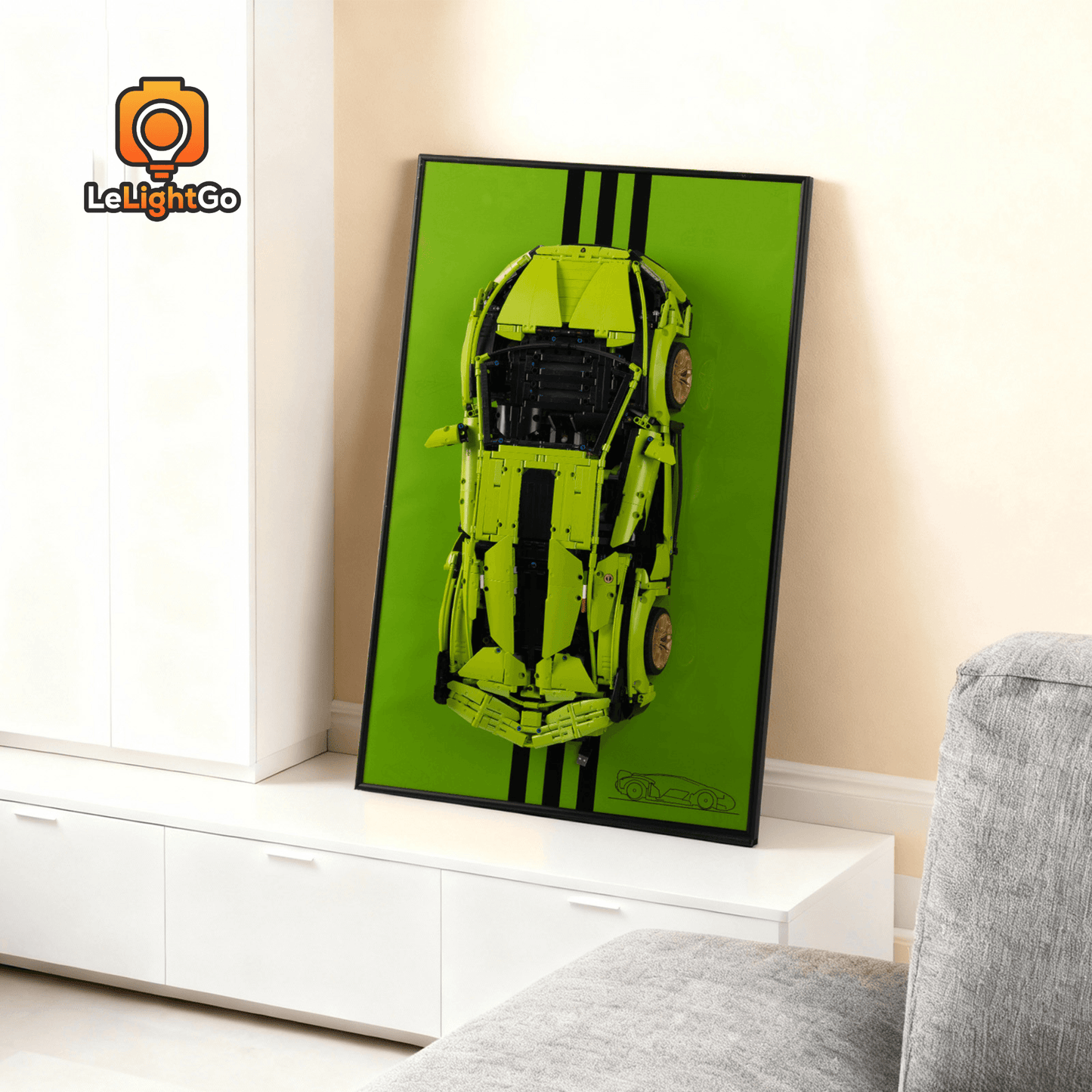 Display Wall-Mount for Lamborghini Sián FKP 37 42115