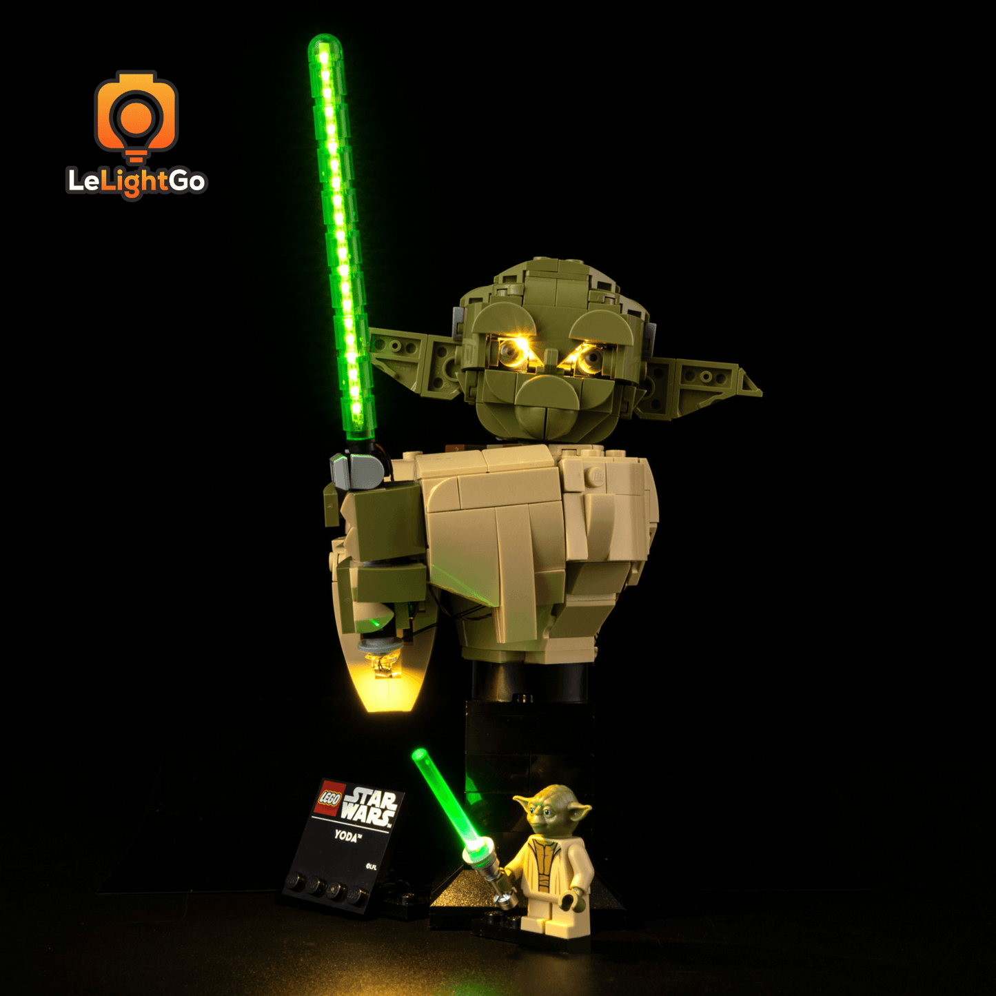 Light Kit For Yoda Bust 75438