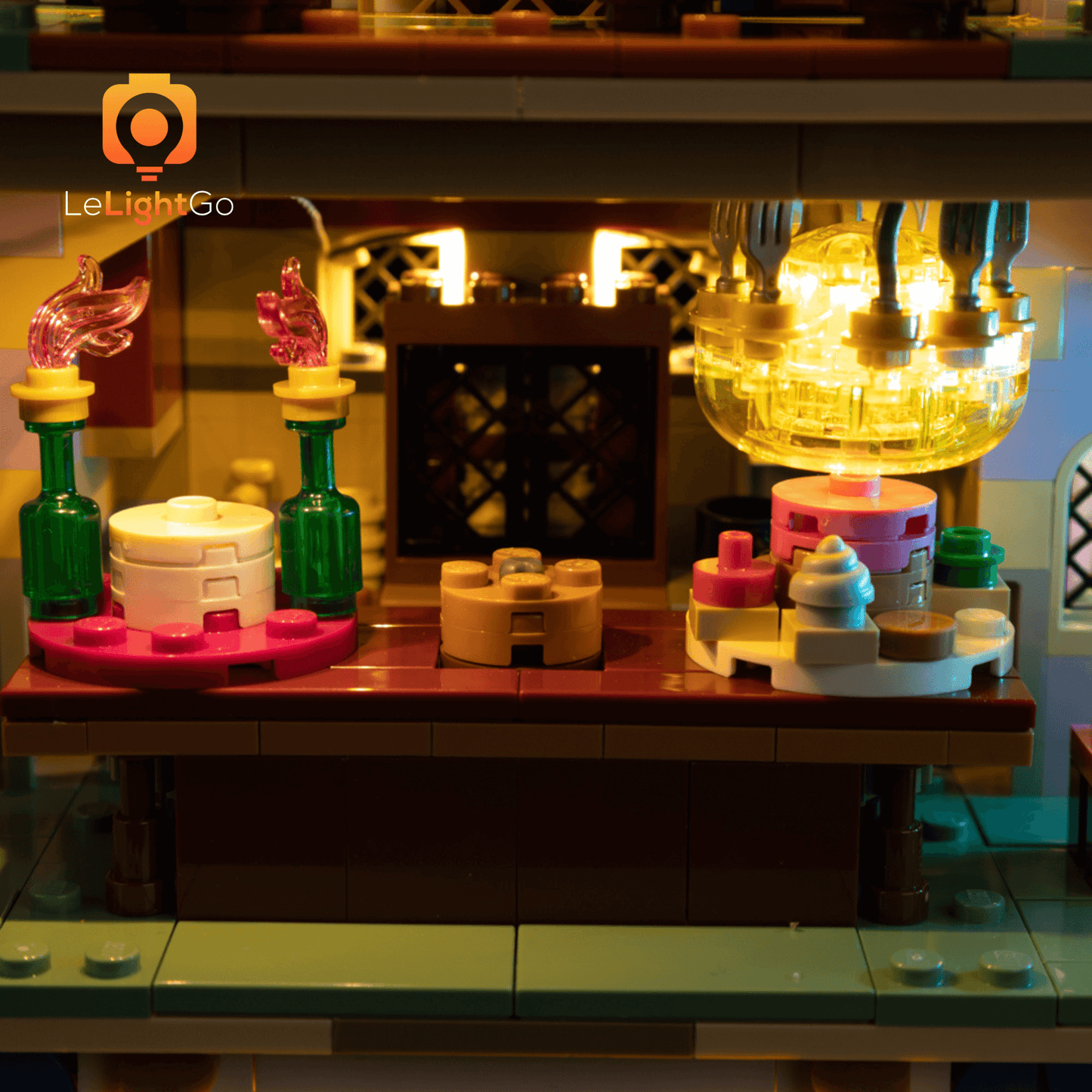 Light Kit For Beauty and the Beast Castle 43263