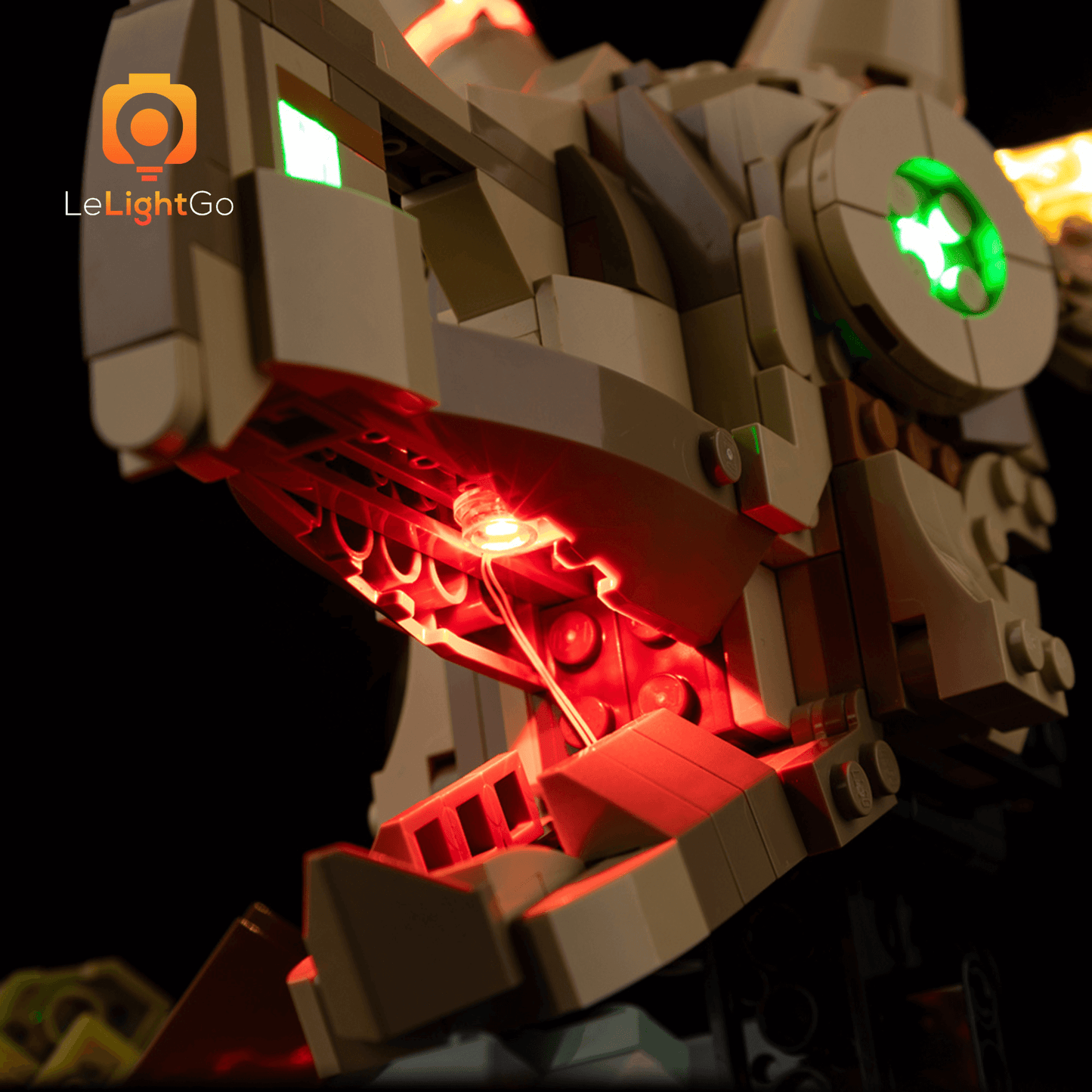 Light Kit For Dinosaur Fossils: Triceratops Skull 76969