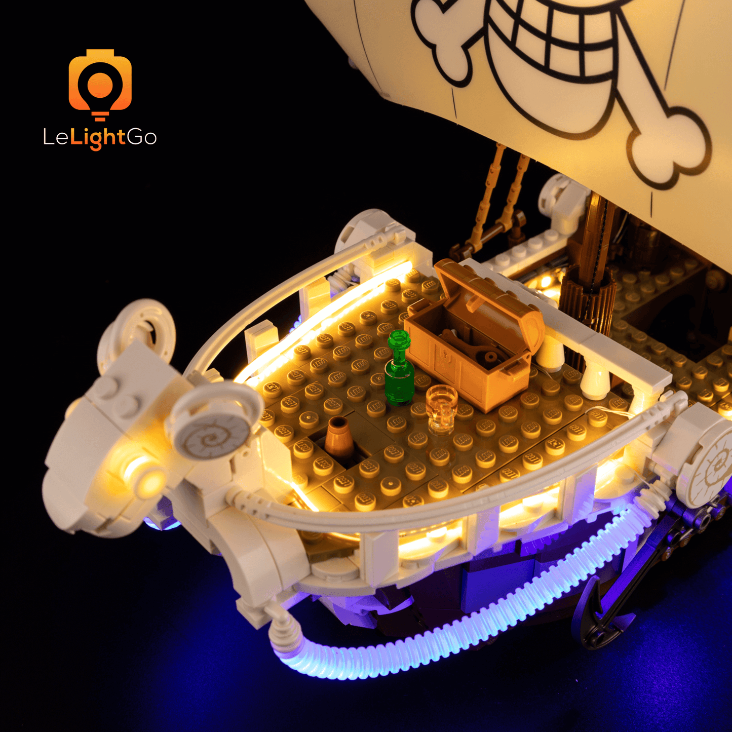 Light Kit For The Going Merry Pirate Ship 75639