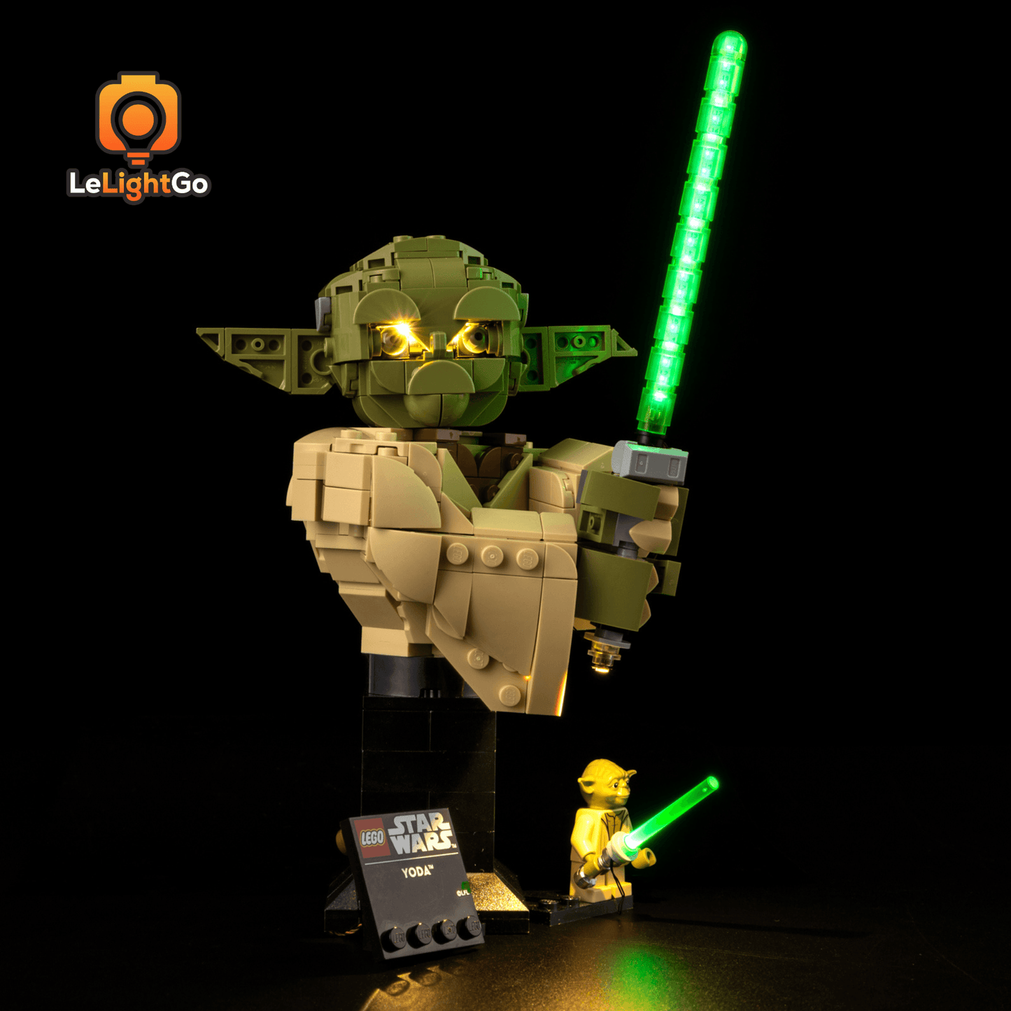 Light Kit For Yoda Bust 75438