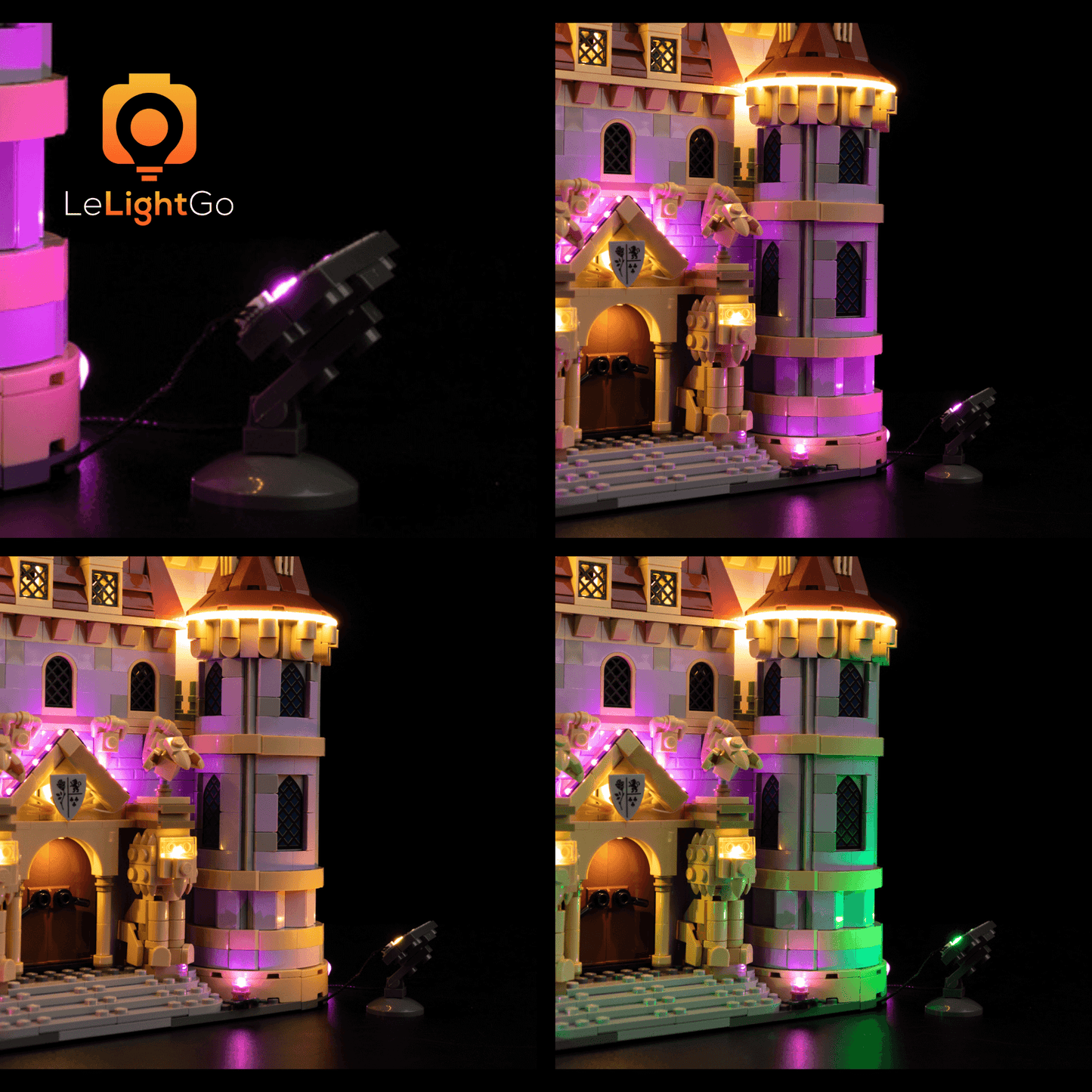 Light Kit For Beauty and the Beast Castle 43263