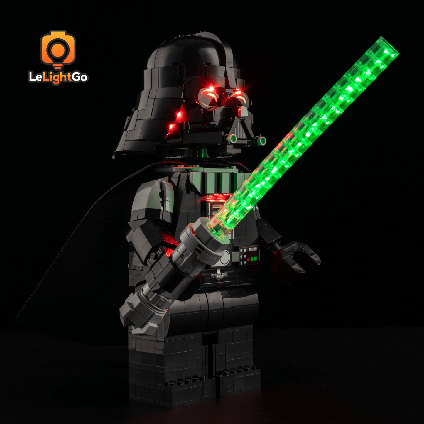 Light Kit For Up-Scaled Darth Vader Minifigure 75461