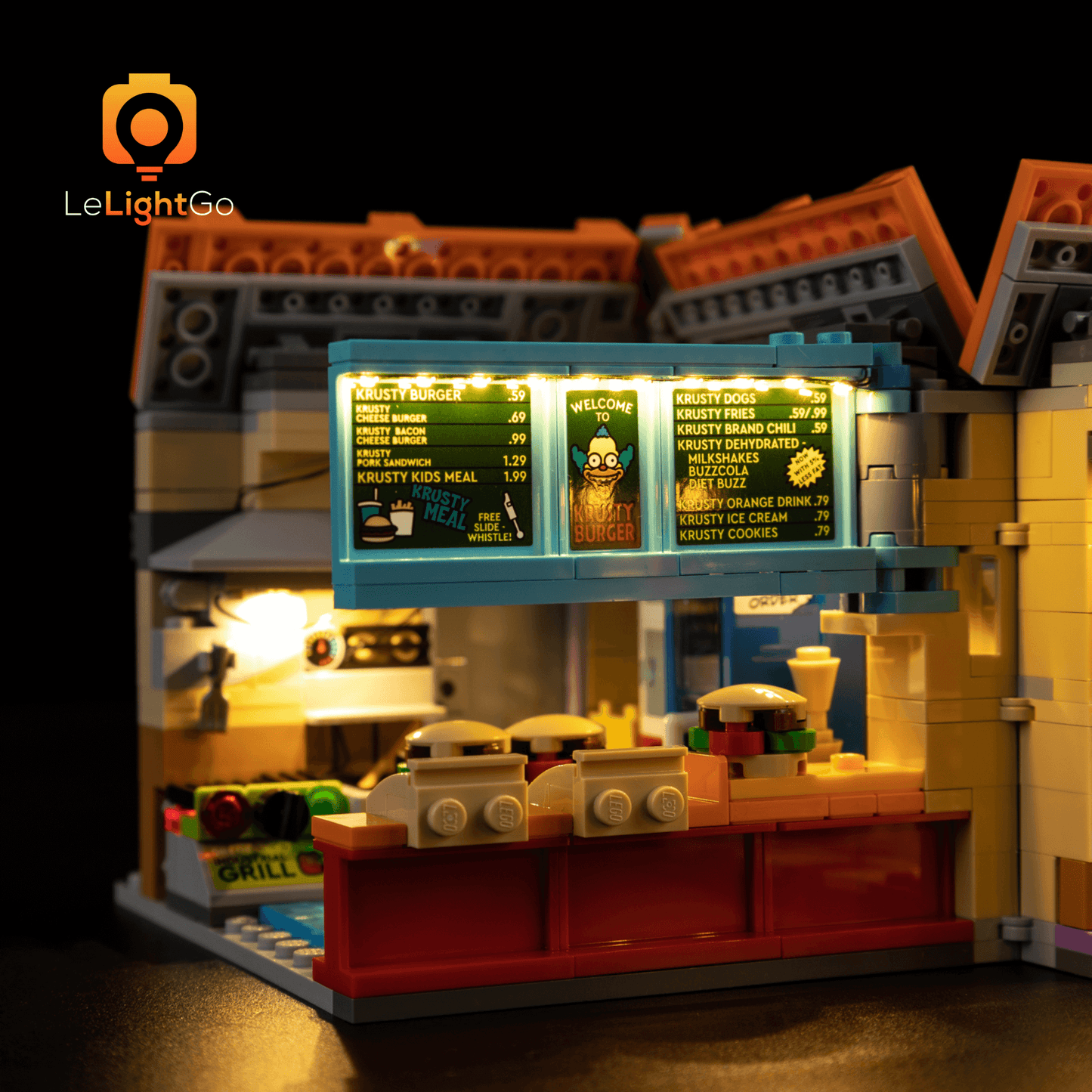 Light Kit For The Simpsons: Krusty Burger 10352