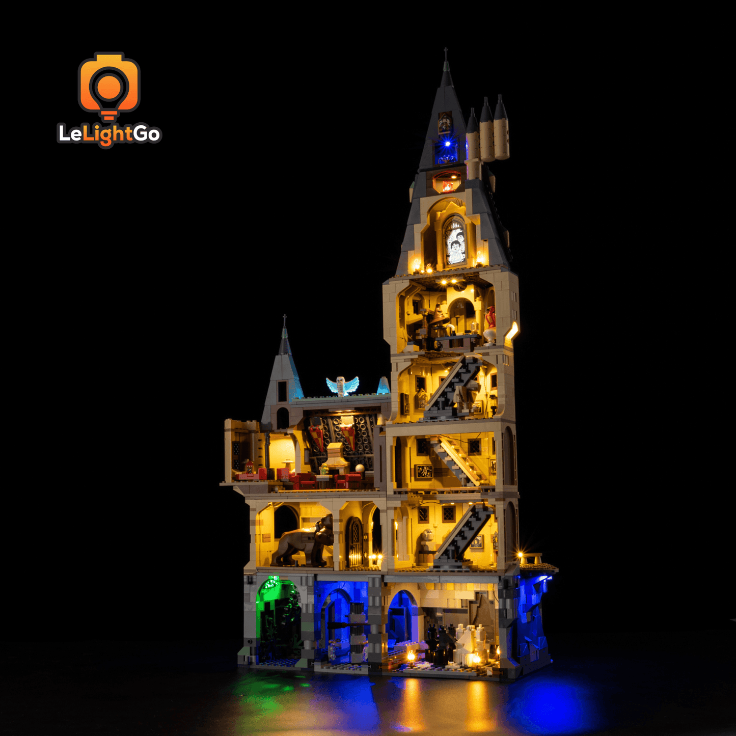 Light Kit For Hogwarts Castle: The Main Tower 76454