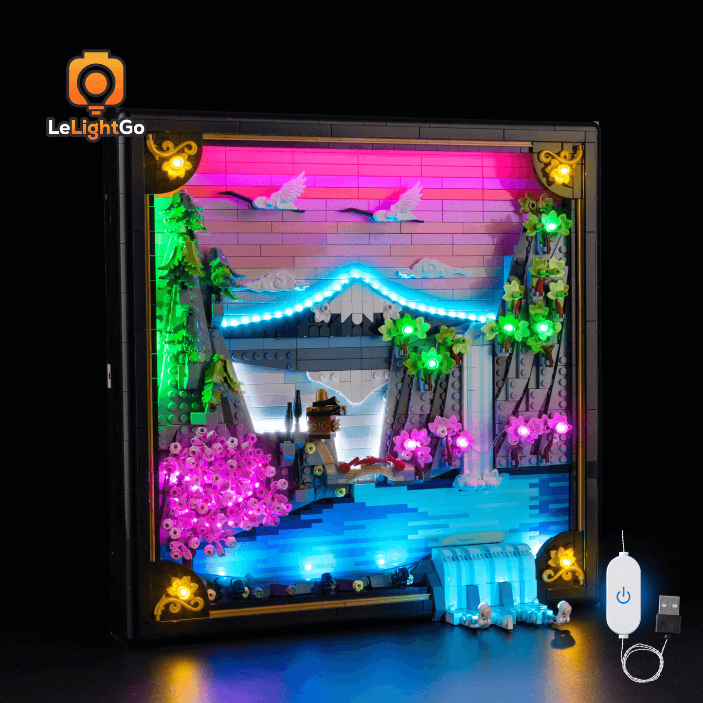 Light Kit For Japanese Cherry Blossom Landscape 31218