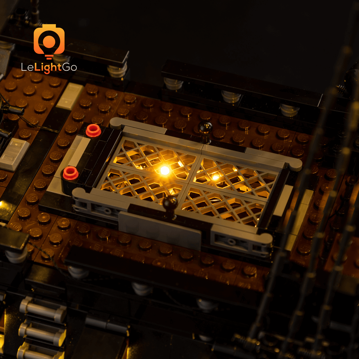 Light Kit For Captain Jack Sparrow's Pirate Ship 10365