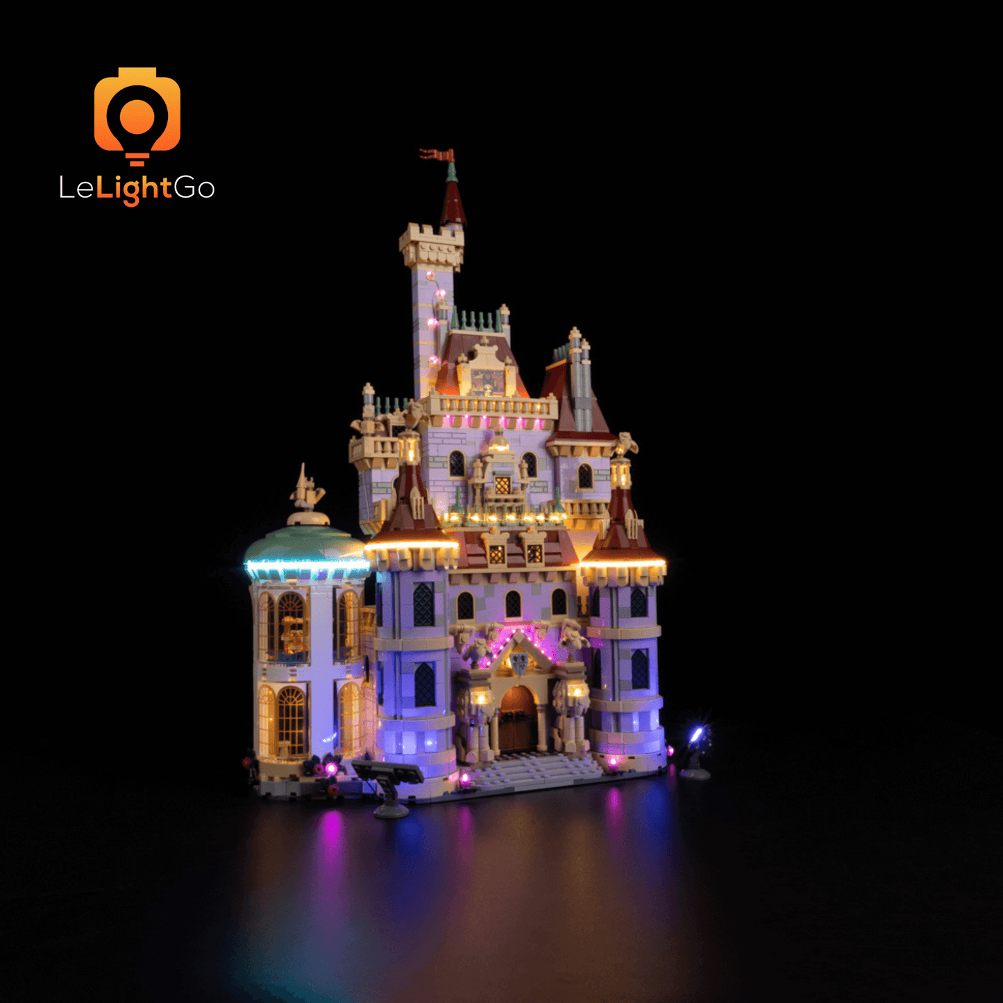 Light Kit For Beauty and the Beast Castle 43263