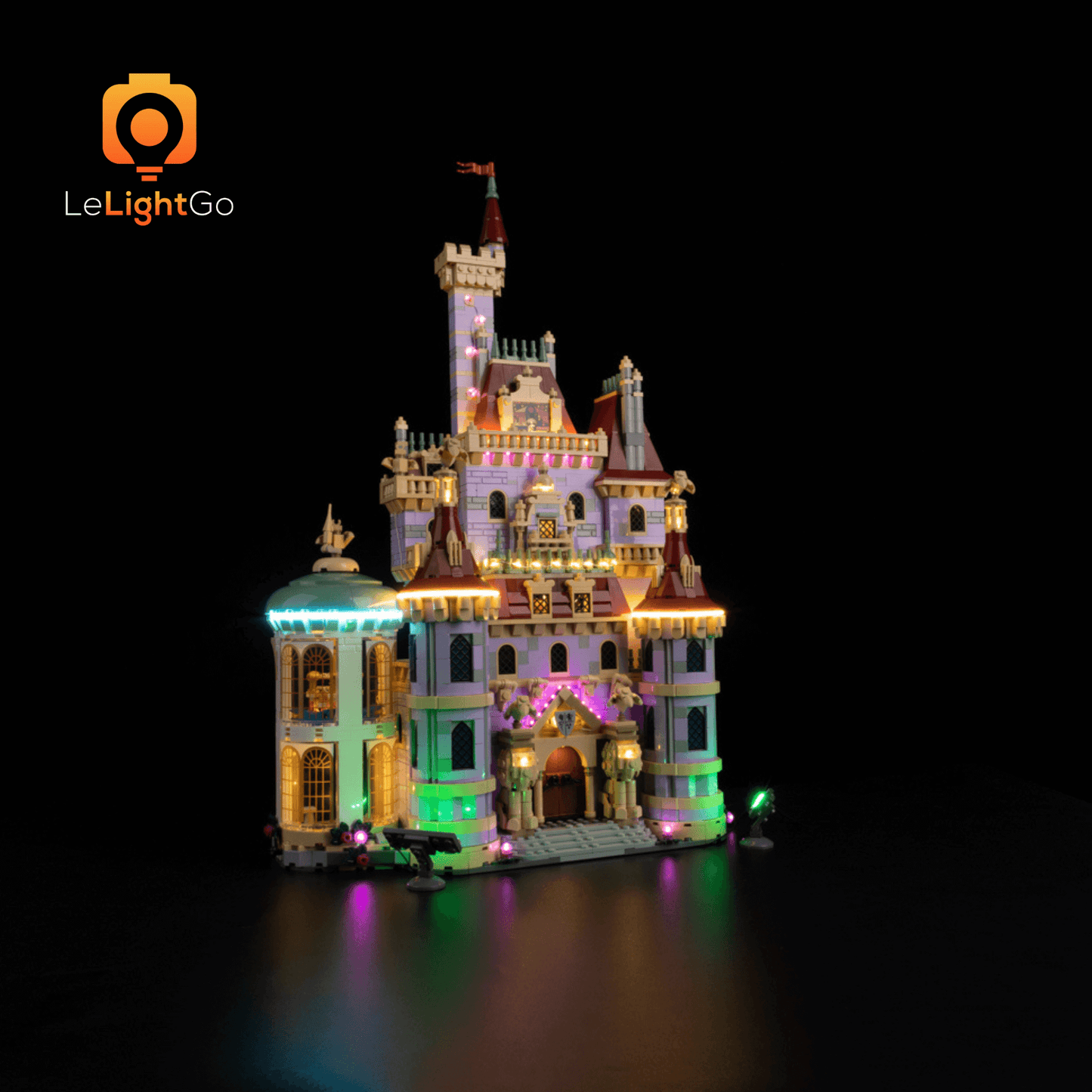 Light Kit For Beauty and the Beast Castle 43263
