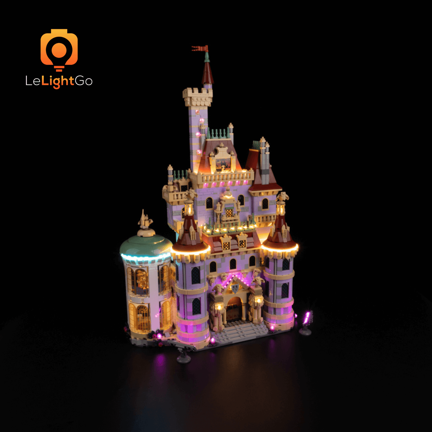 Light Kit For Beauty and the Beast Castle 43263