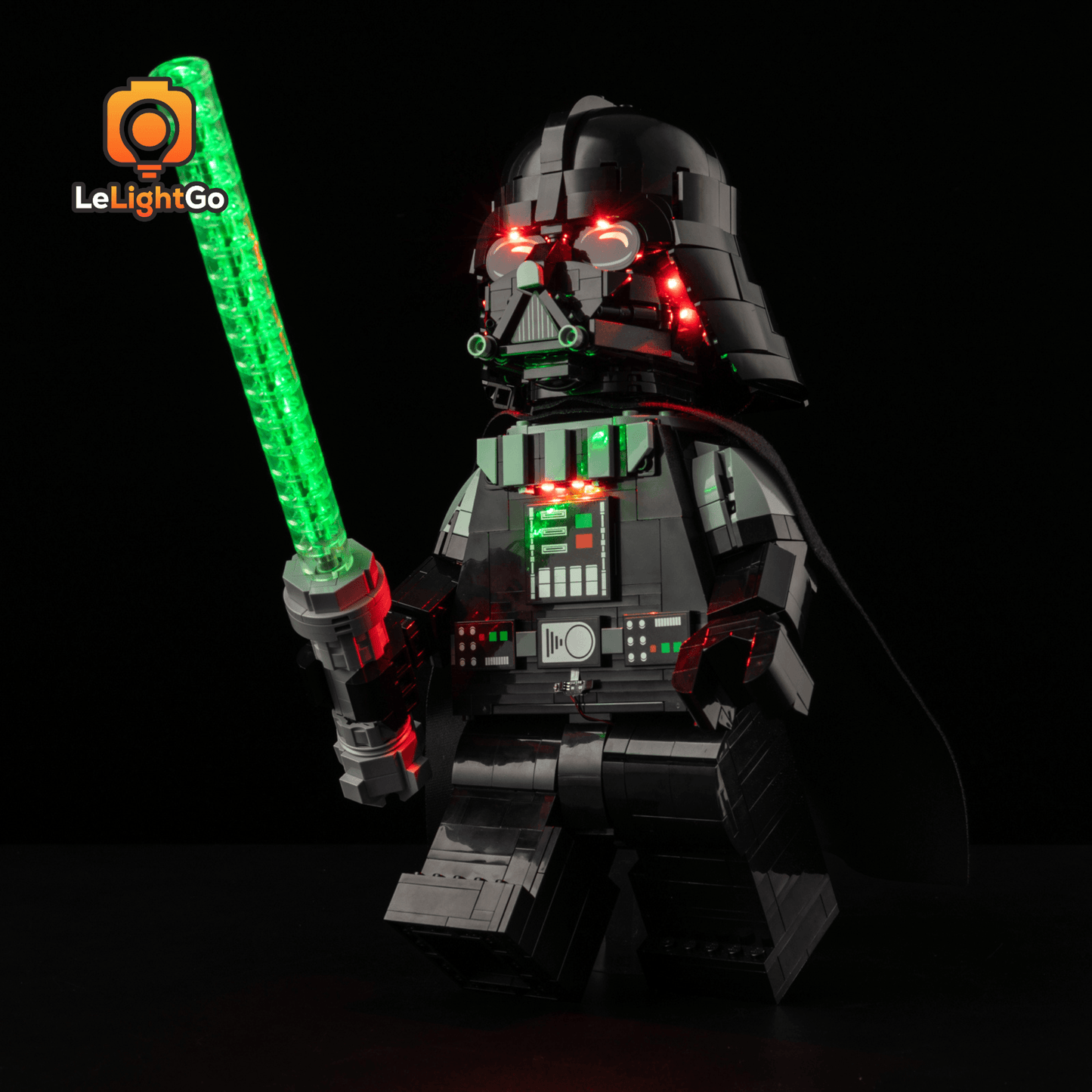 Light Kit For Up-Scaled Darth Vader Minifigure 75461