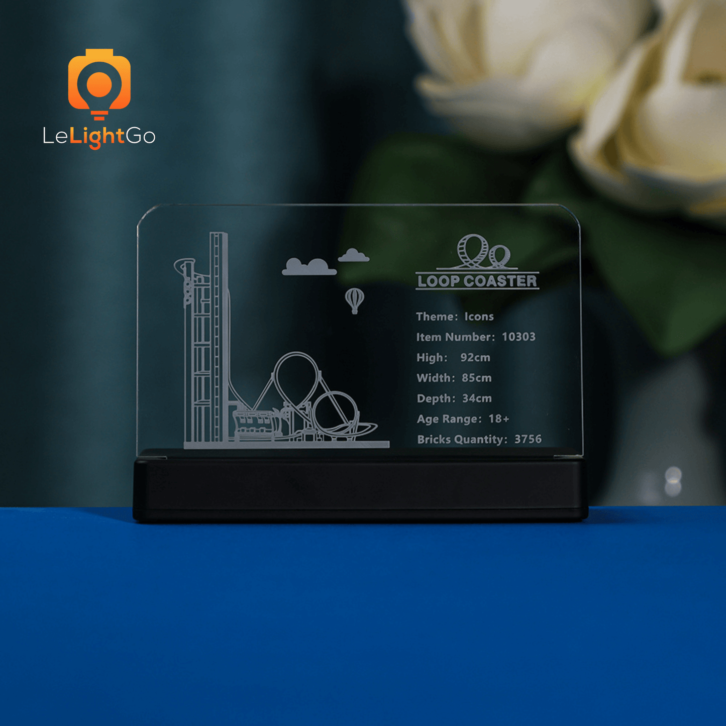 LED Nameplate for Loop Coaster 10303