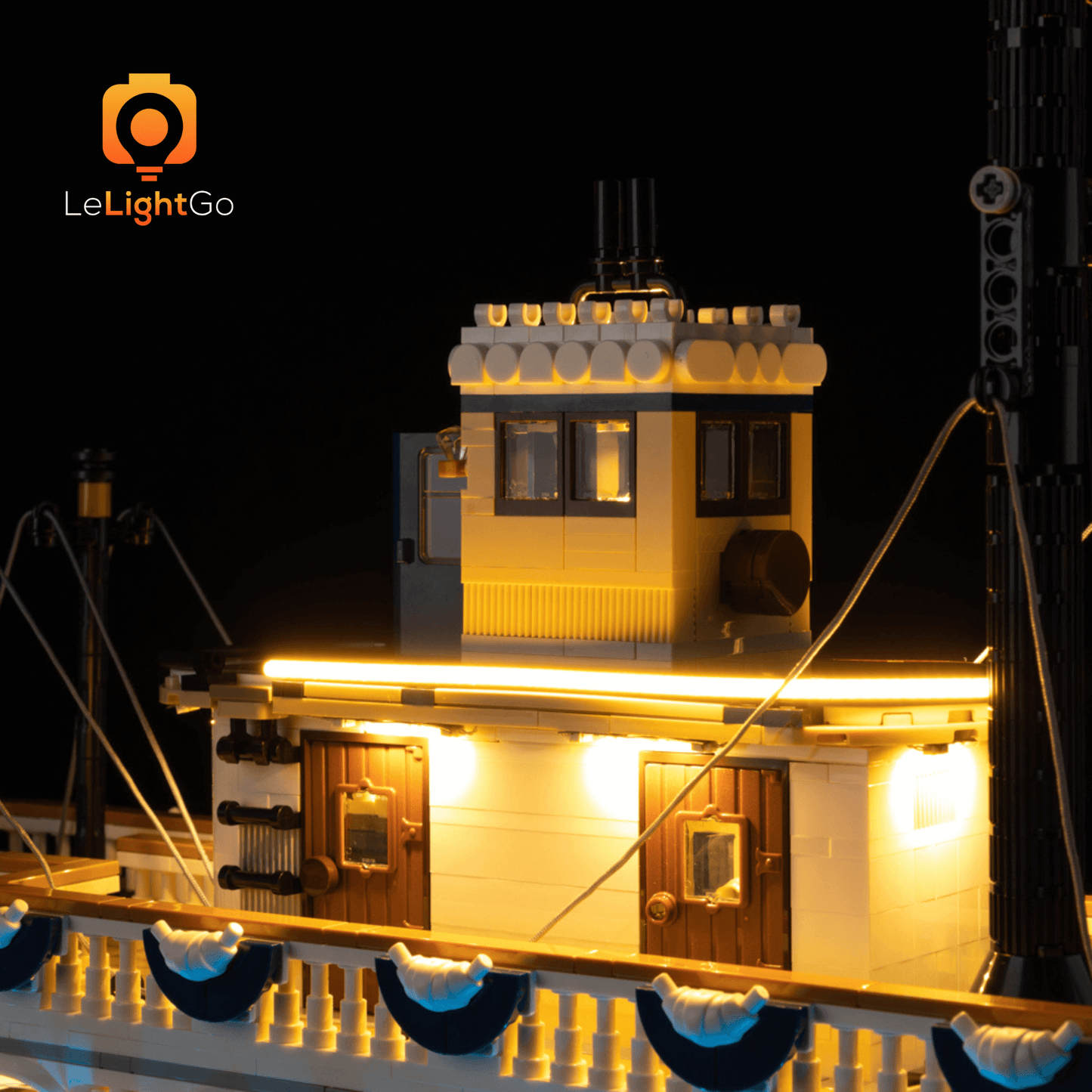 Light Kit For River Steamboat 21356