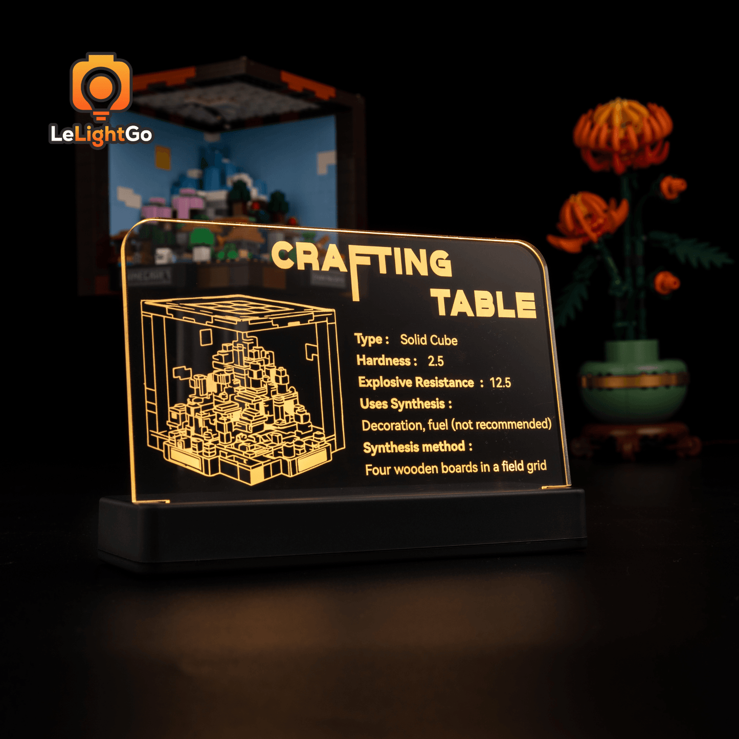 LED Nameplate for The Crafting Table 21265