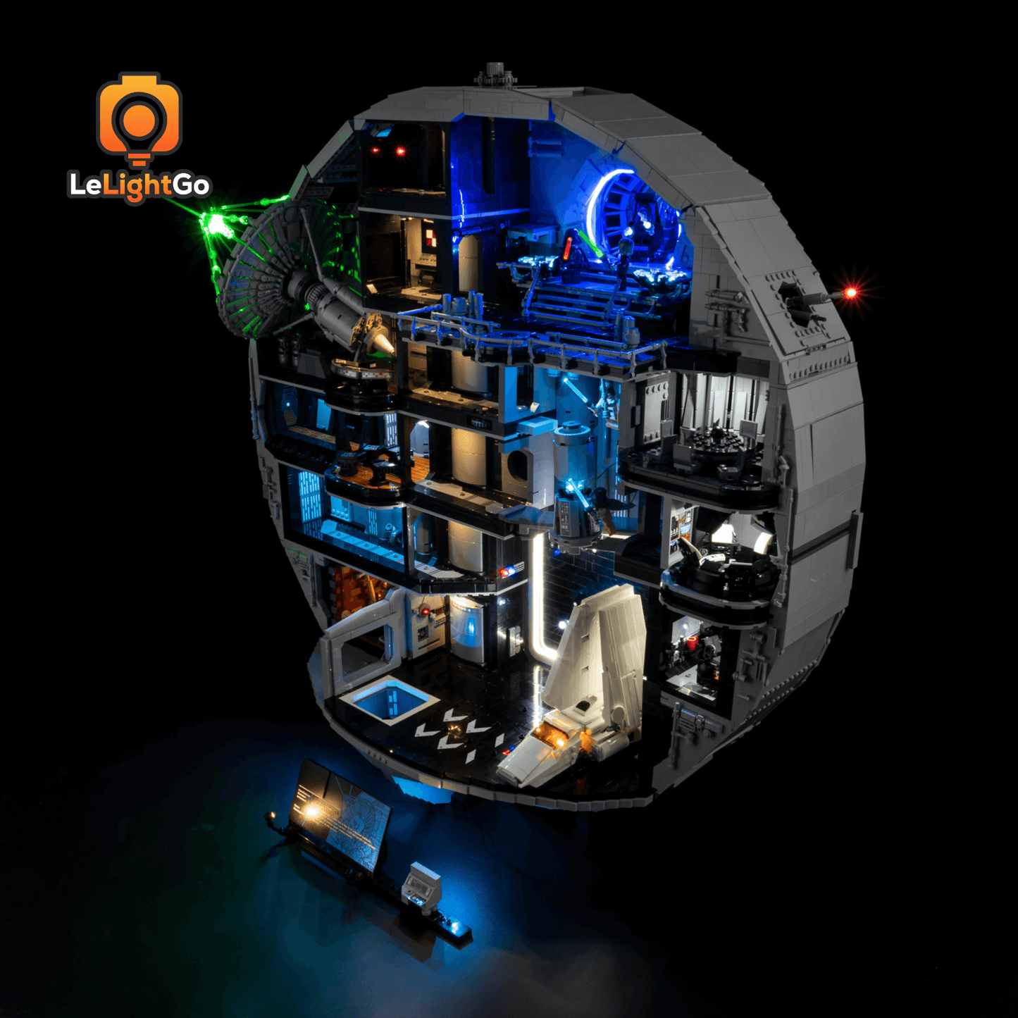 Light Kit For Death Star 75419