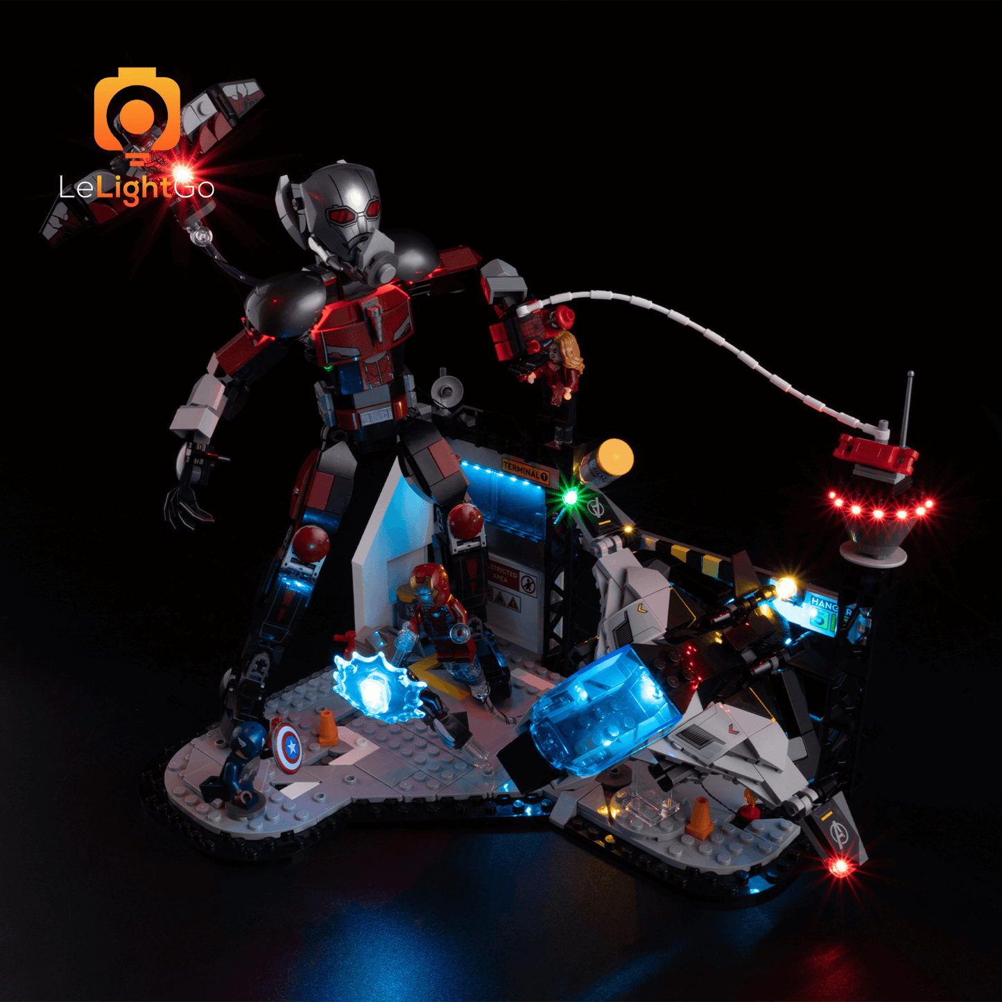 Light Kit For Captain America: Civil War Action Battle 76314