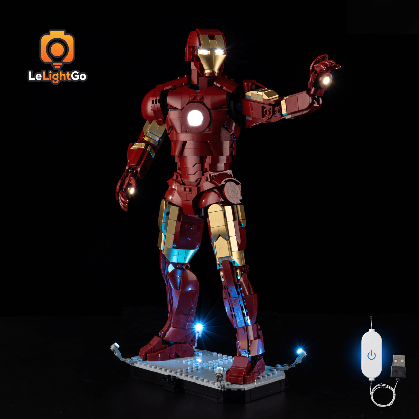 Light Kit For Iron Man Mark 3 Collectors' Edition 76344