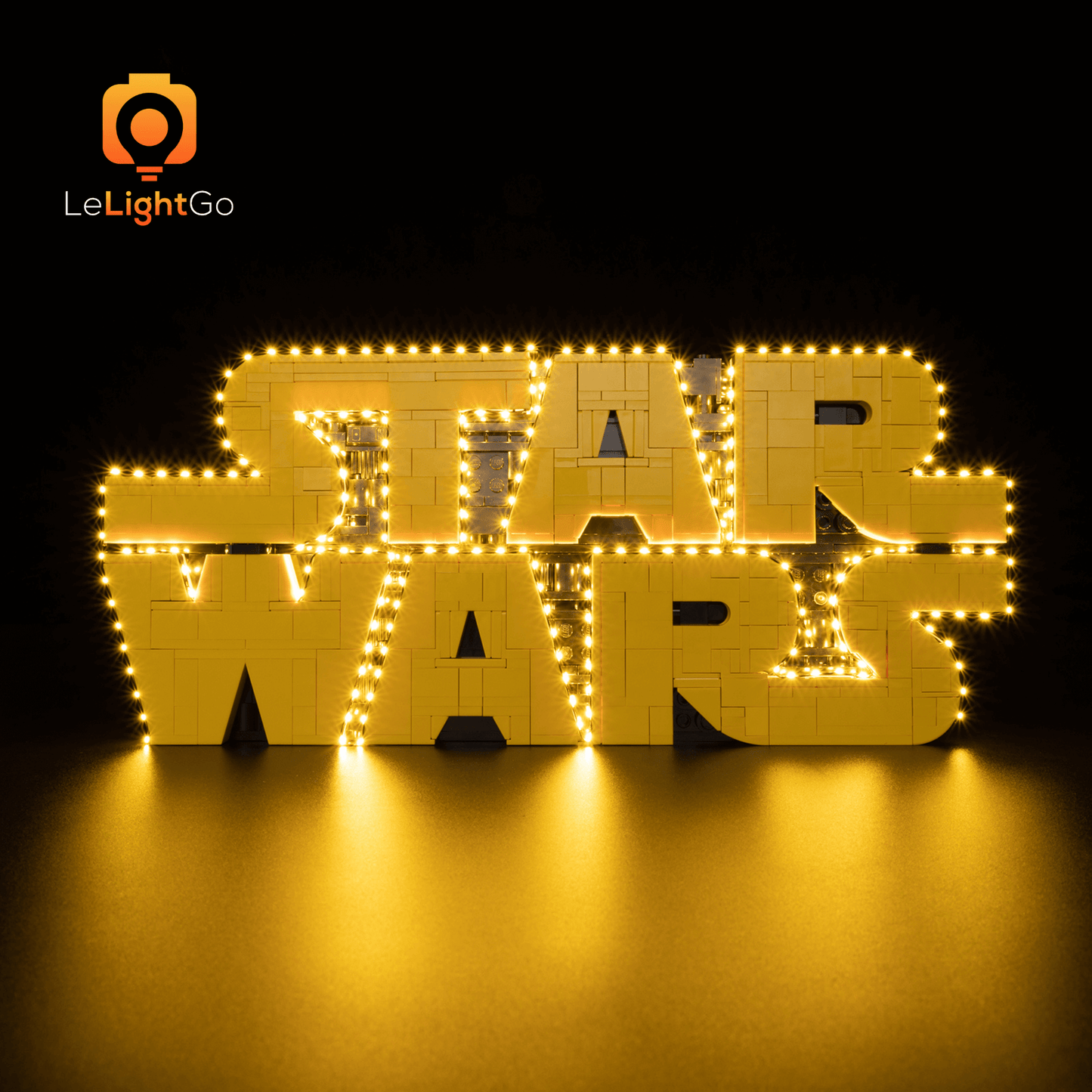 Light Kit For Brick-Built Star Wars Logo 75407