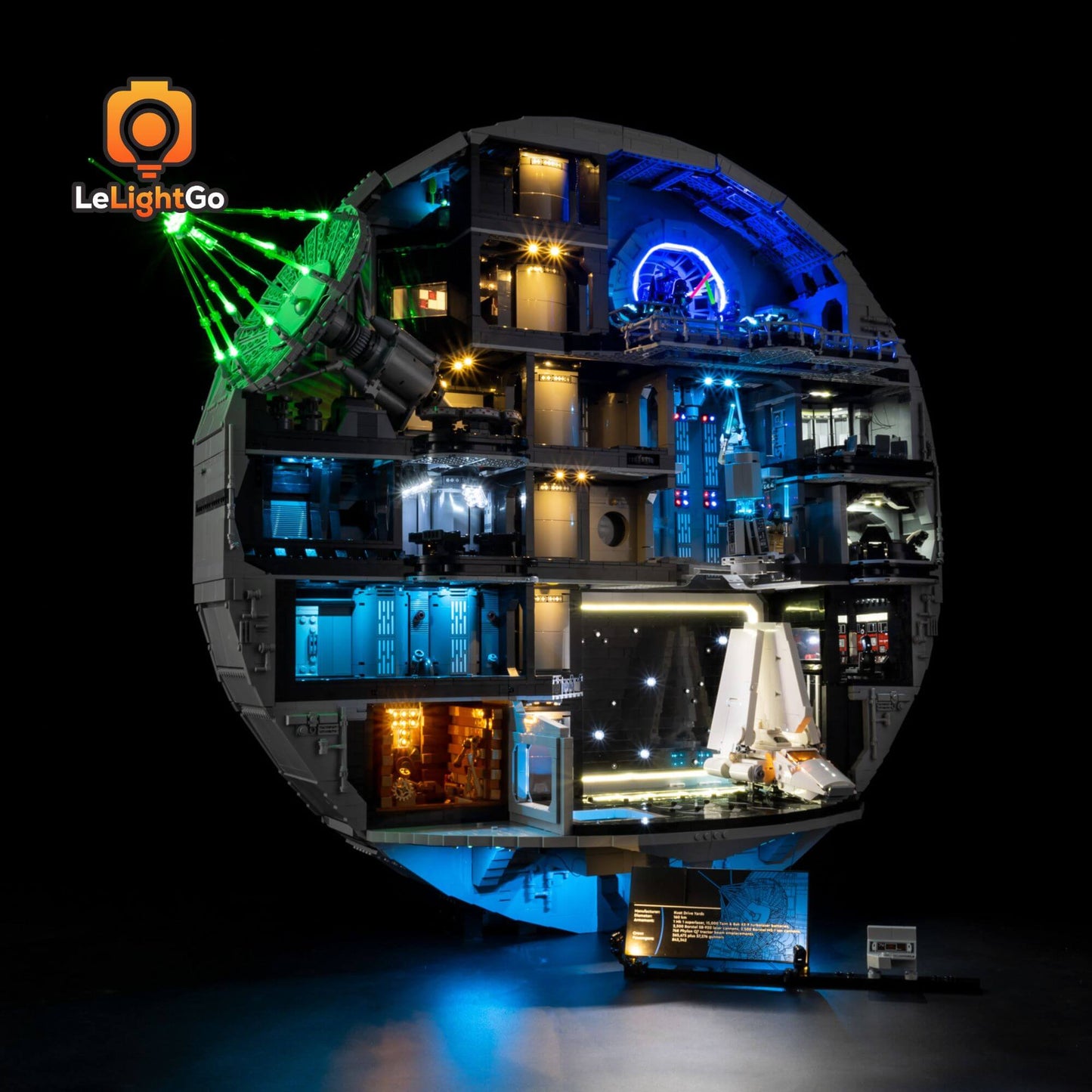 Light Kit For Death Star 75419