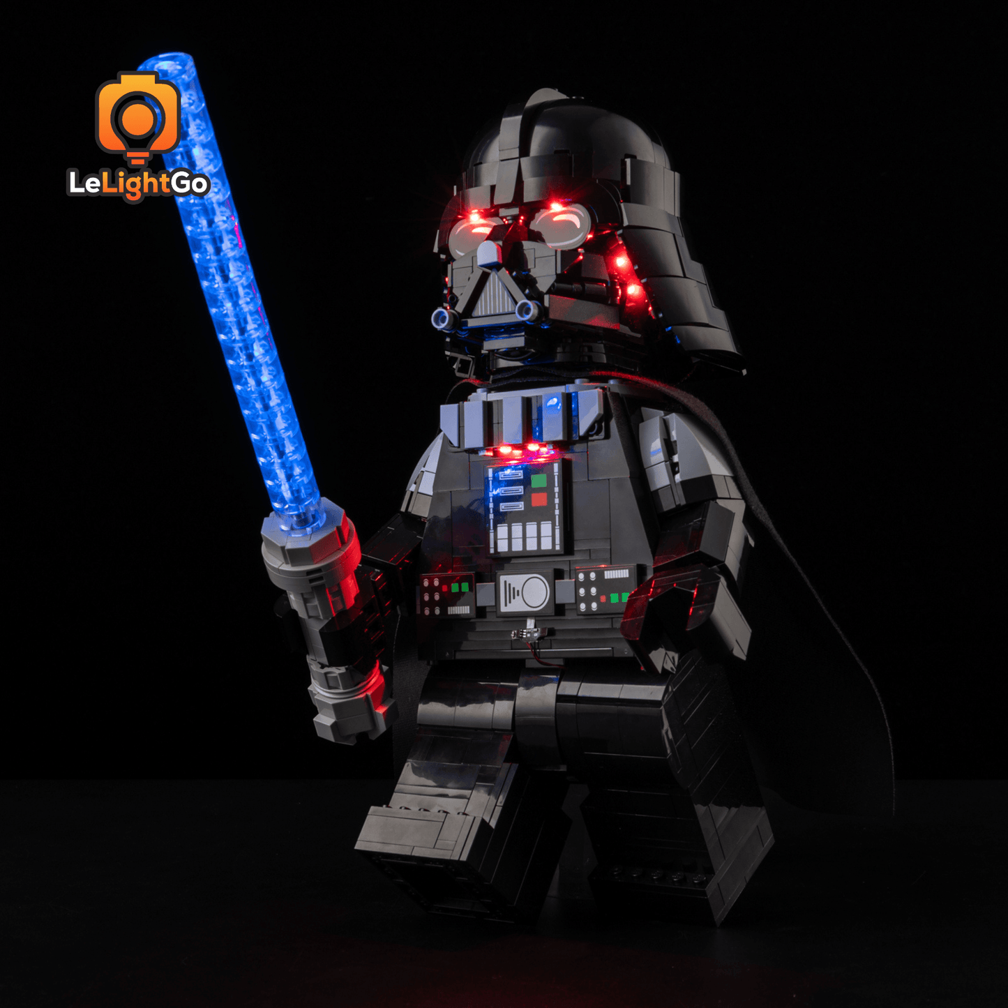 Light Kit For Up-Scaled Darth Vader Minifigure 75461
