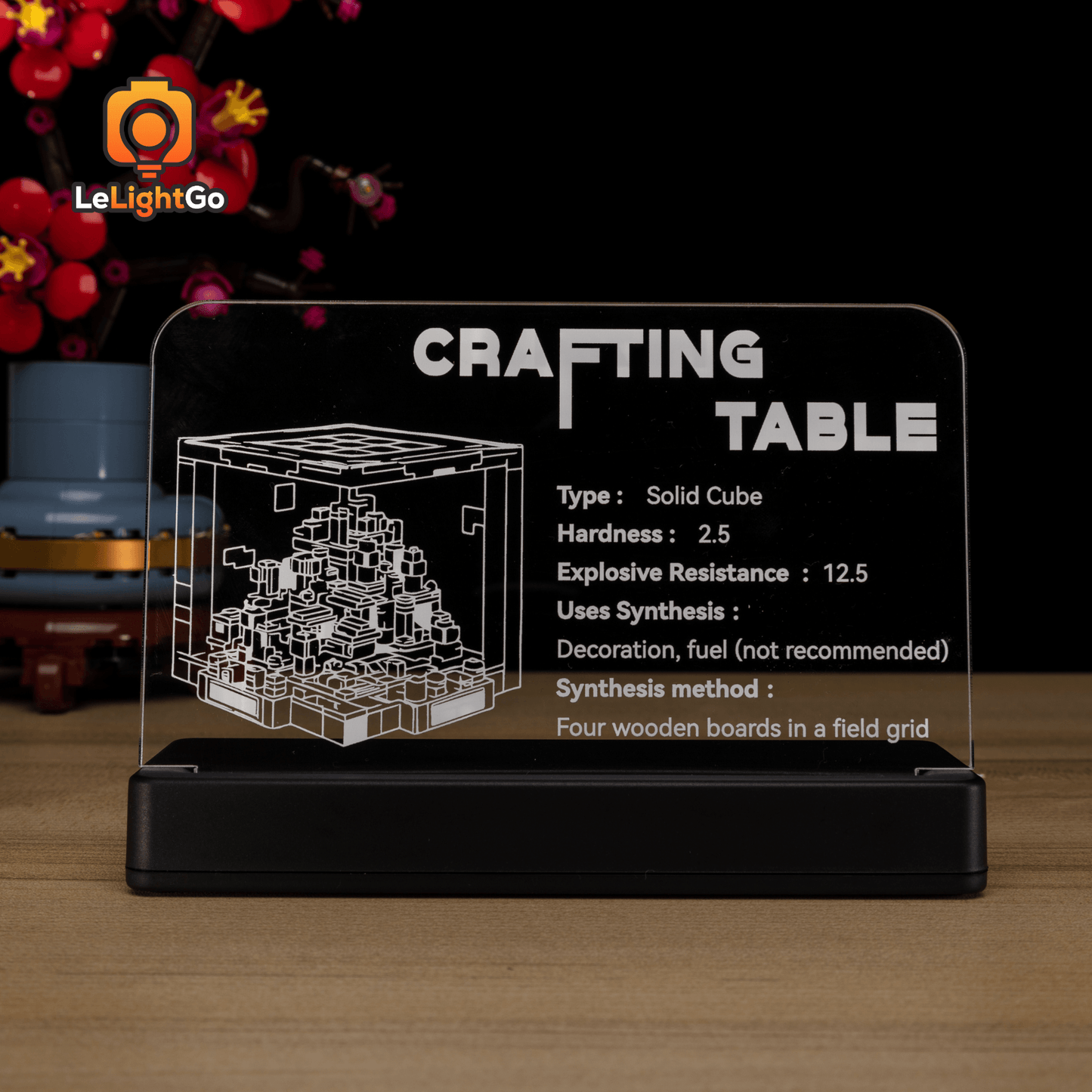LED Nameplate for The Crafting Table 21265