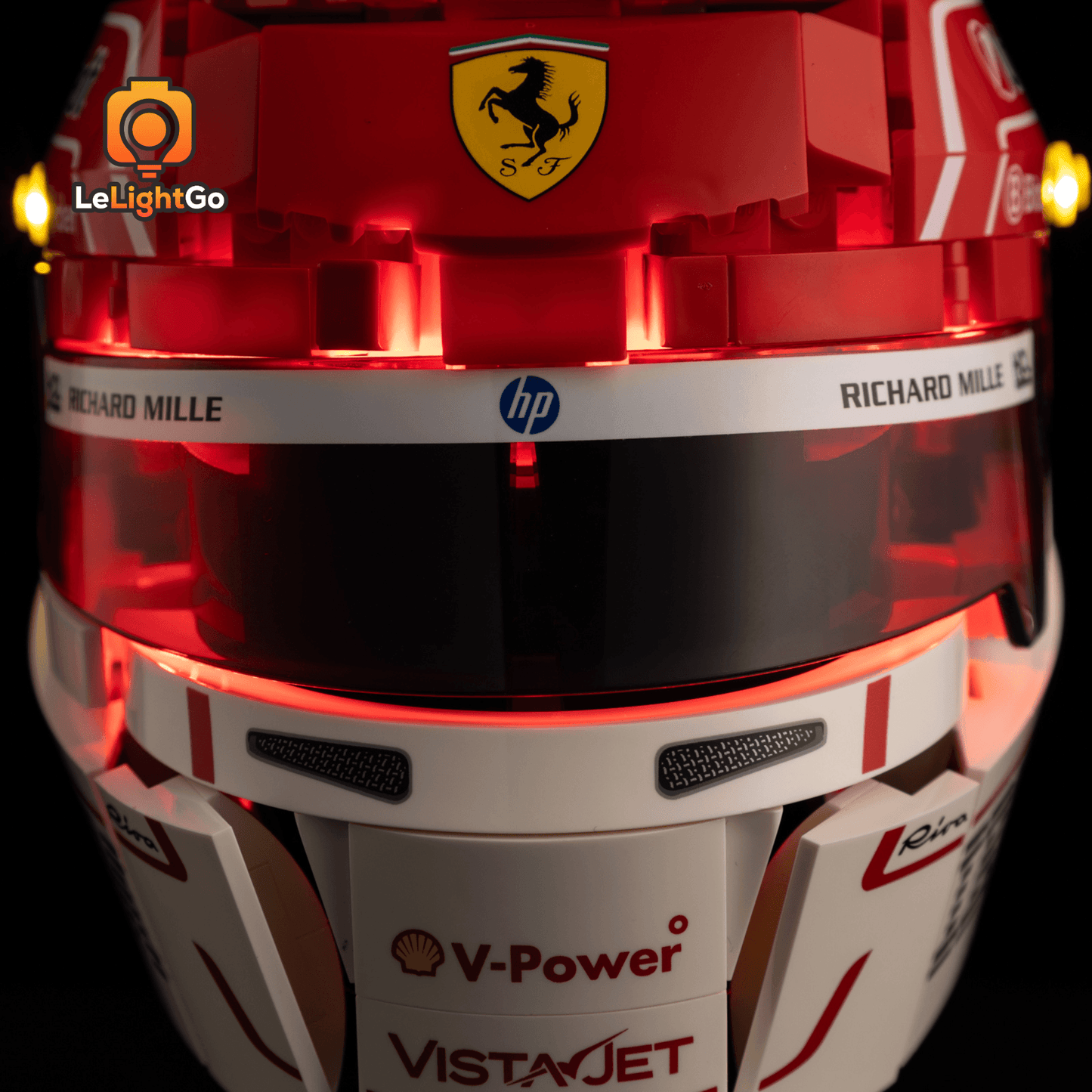 Light Kit For Scuderia Ferrari HP Charles Leclerc Helmet 43014