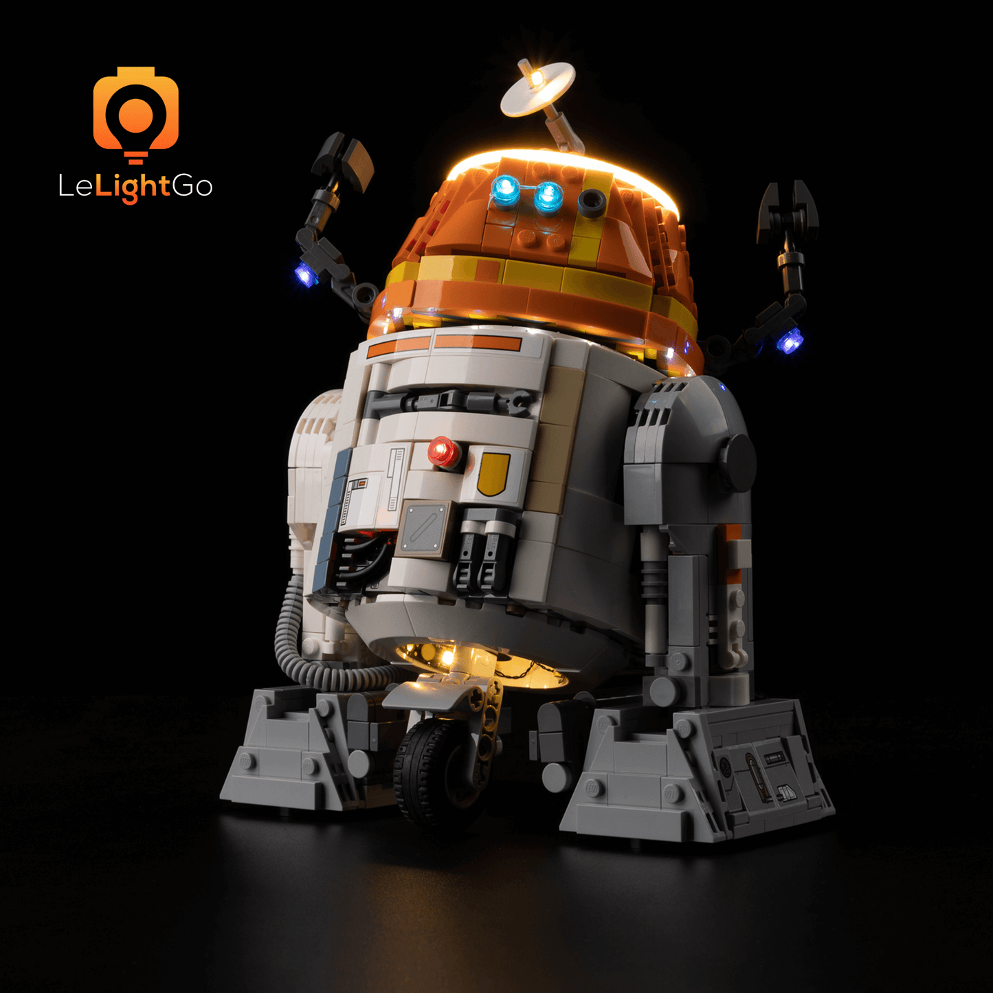 Light Kit For Chopper (C1-10P) Astromech Droid 75416