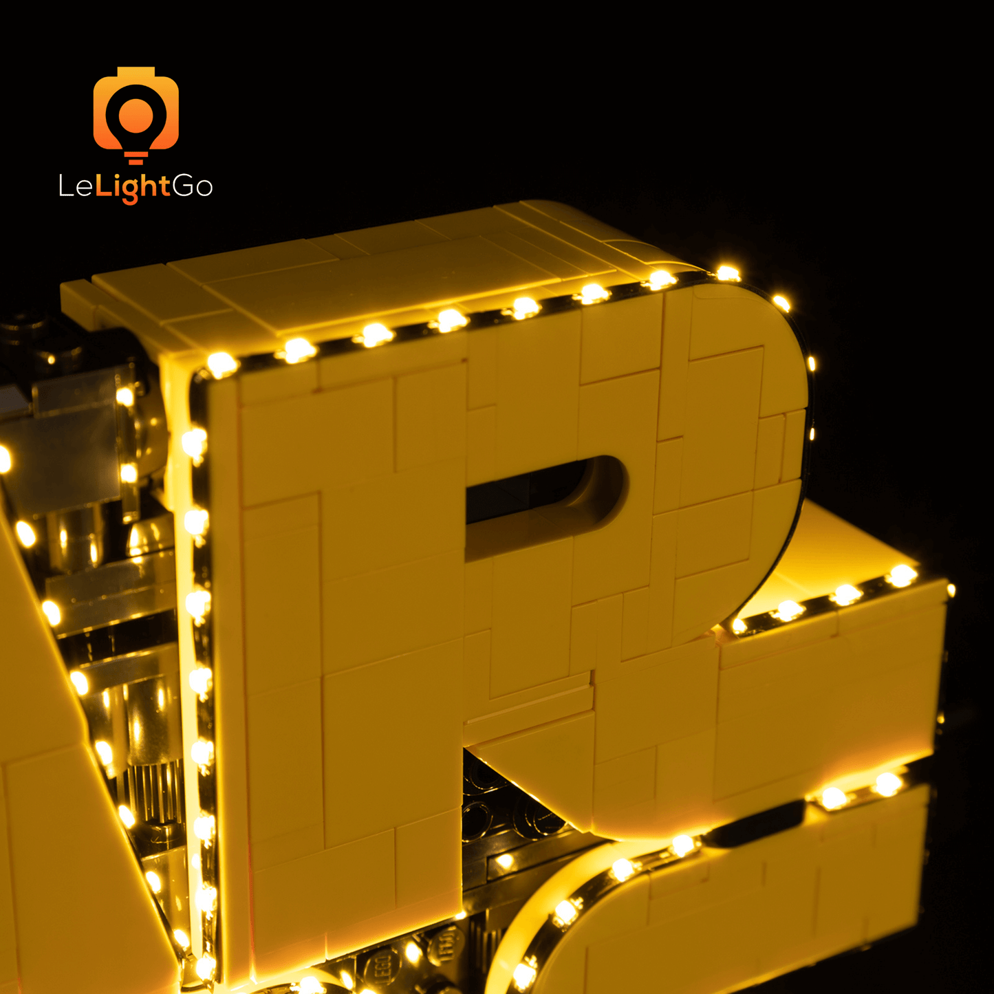 Light Kit For Brick-Built Star Wars Logo 75407