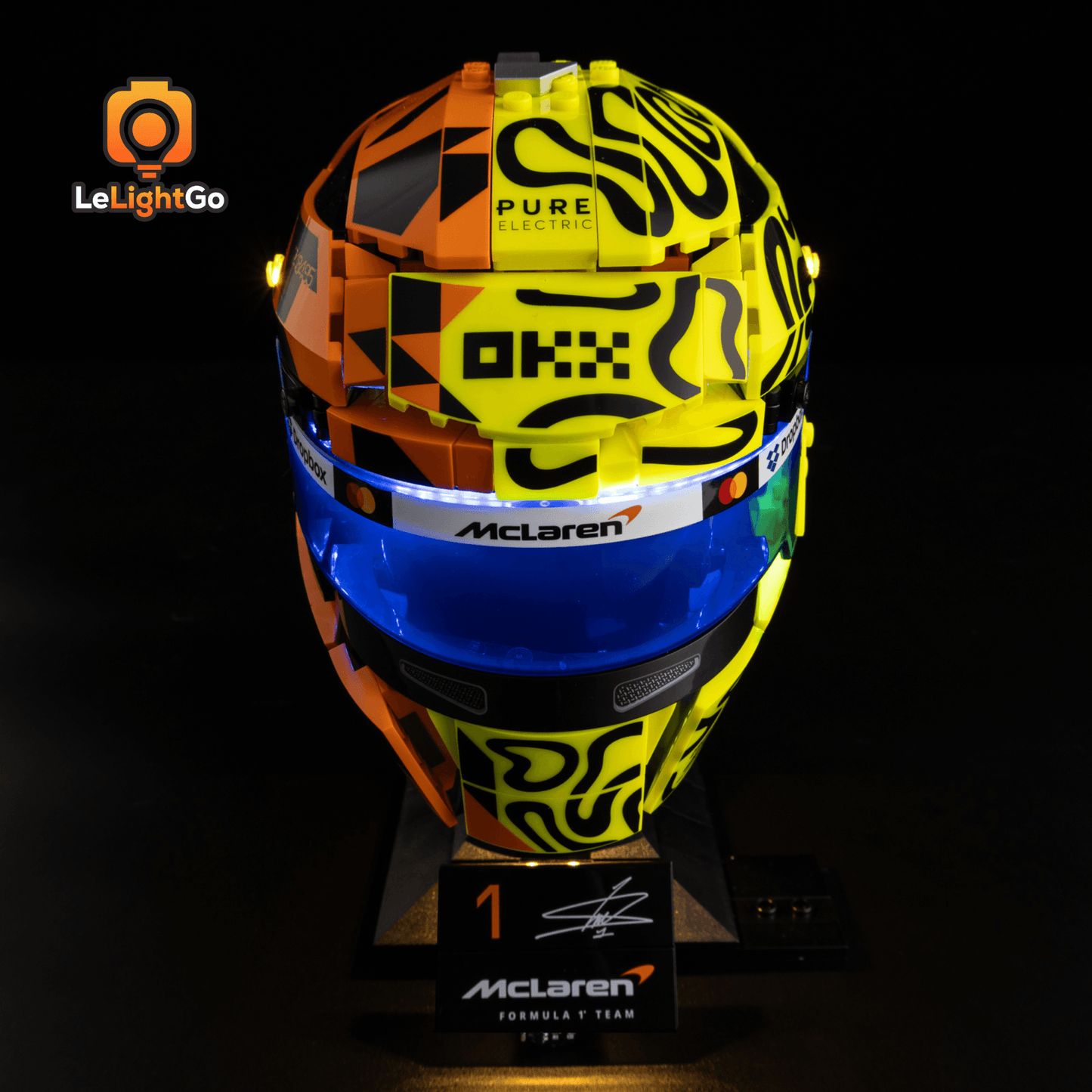 Light Kit For McLaren Mastercard F1 Team Lando Norris Helmet 43023