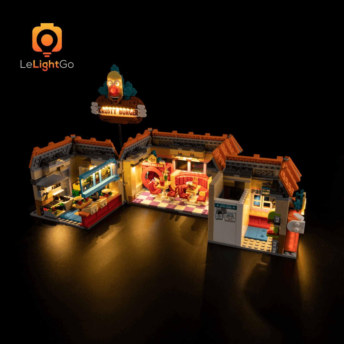 Light Kit For The Simpsons: Krusty Burger 10352