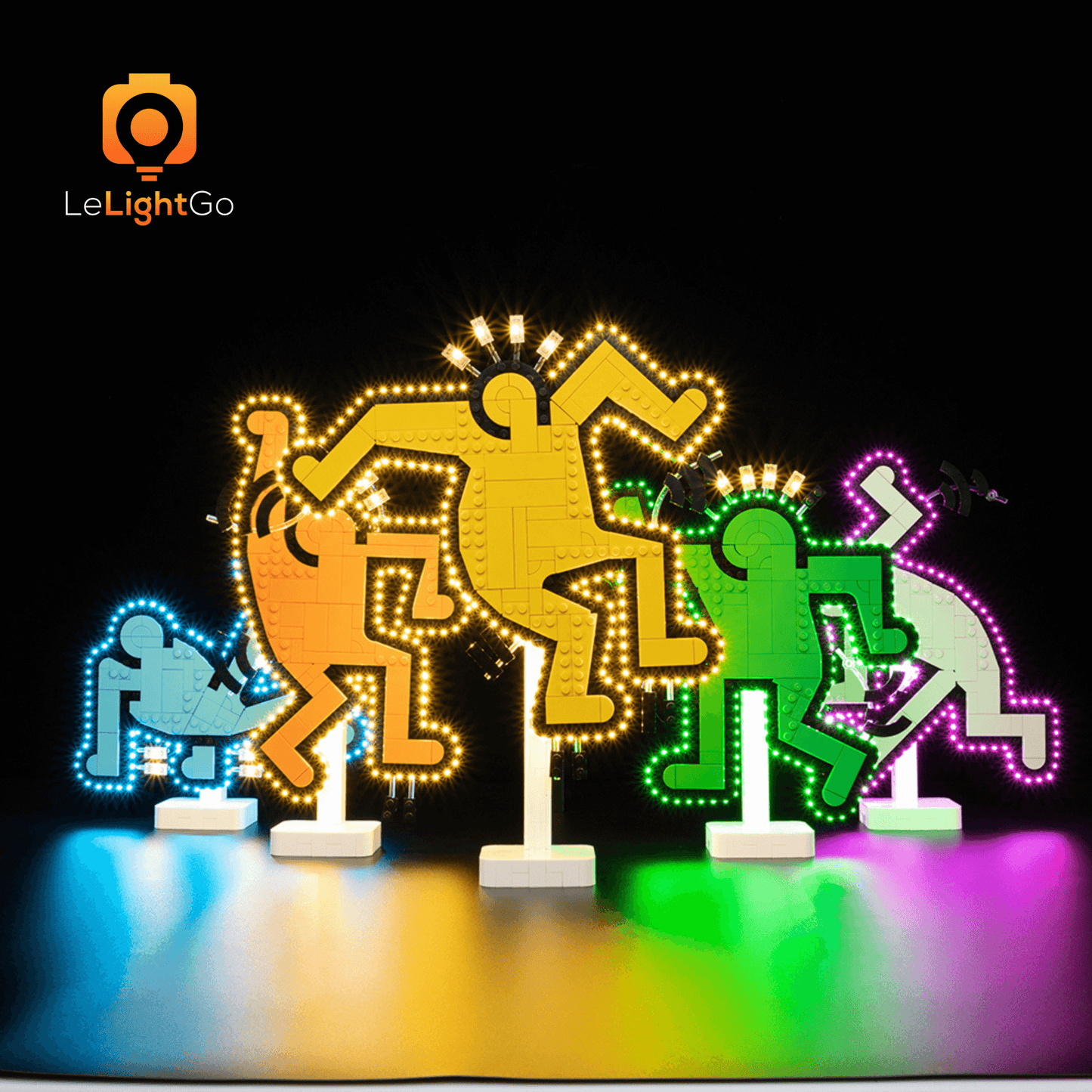 Light Kit For Keith Haring – Dancing Figures 31216